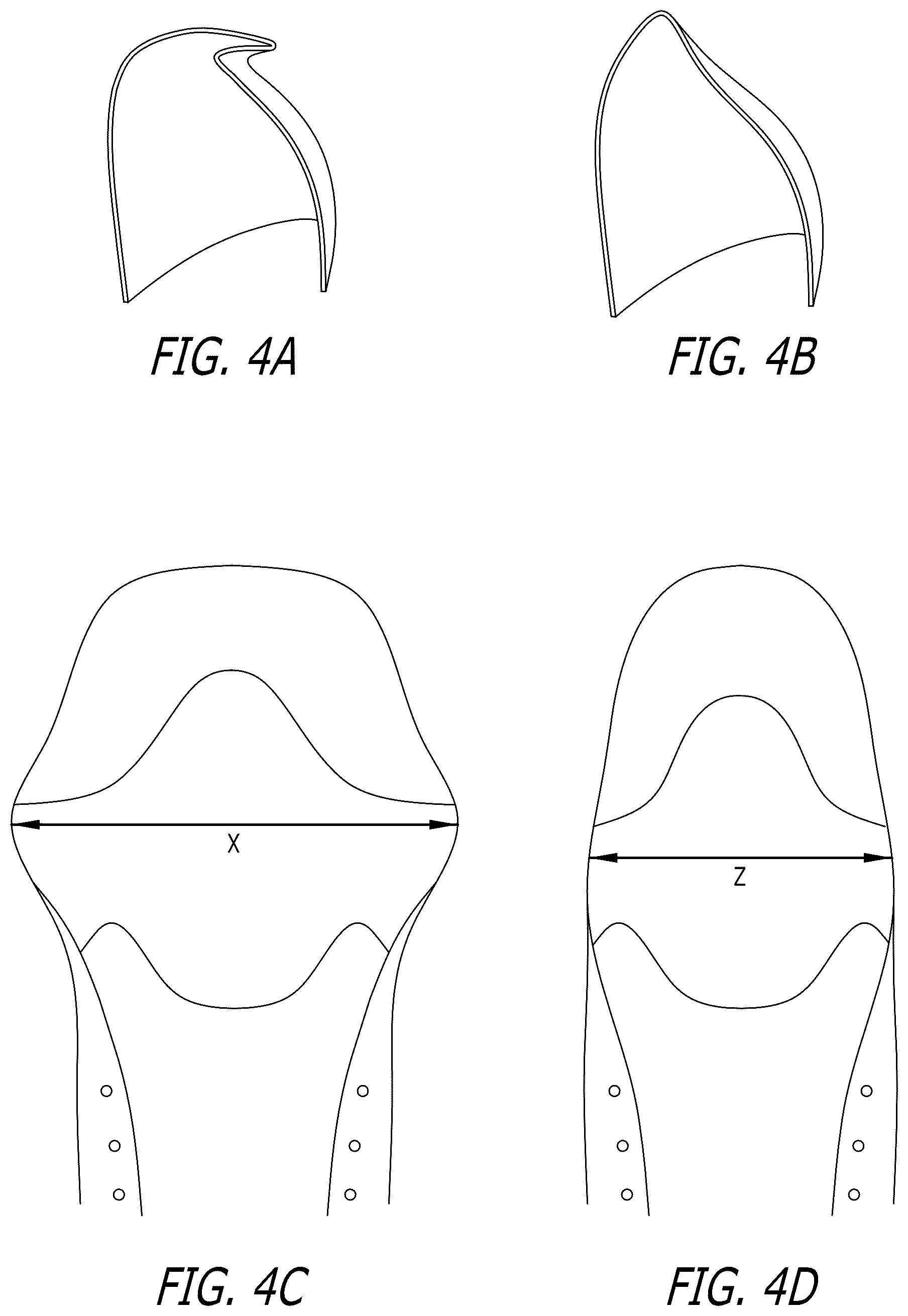 Patent US12599197 Figure 3 – Footwear heel counter for easier foot entry or removal