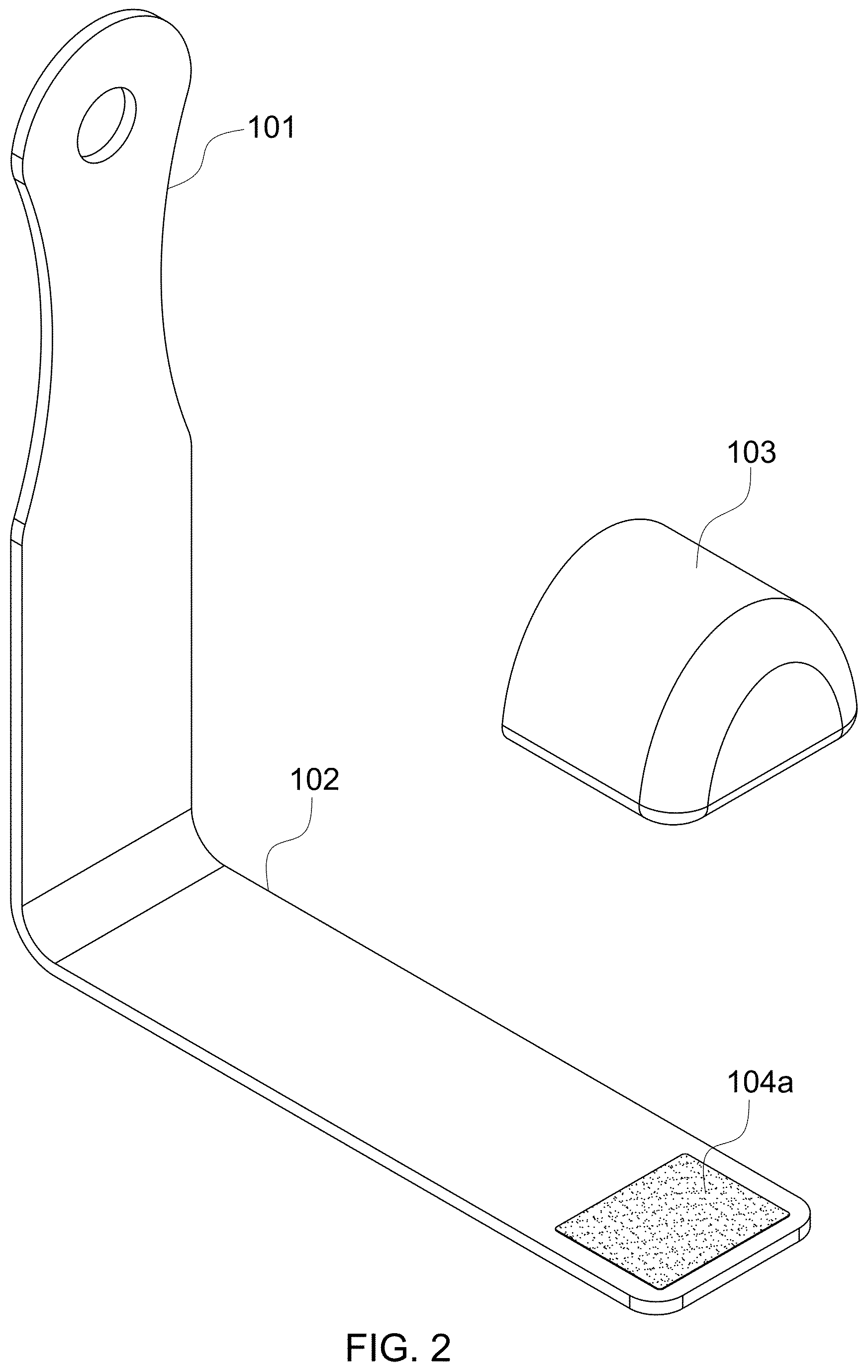 Patent US12599198 Figure 2 – Orthopedic safety boot and attachments compliant with OSHA standards
