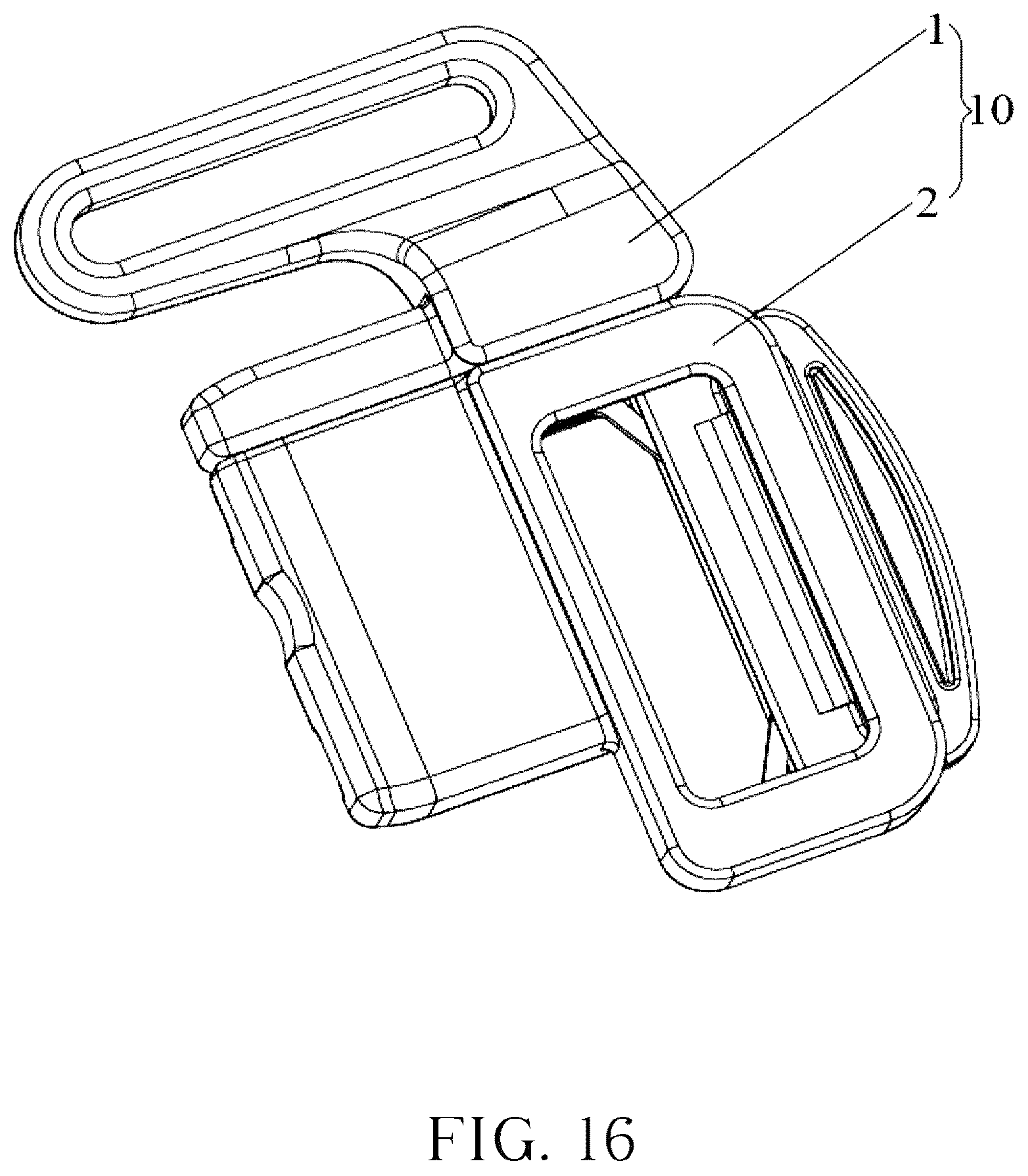Patent US12599200 Figure 13 – Magnetic buckle assembly
