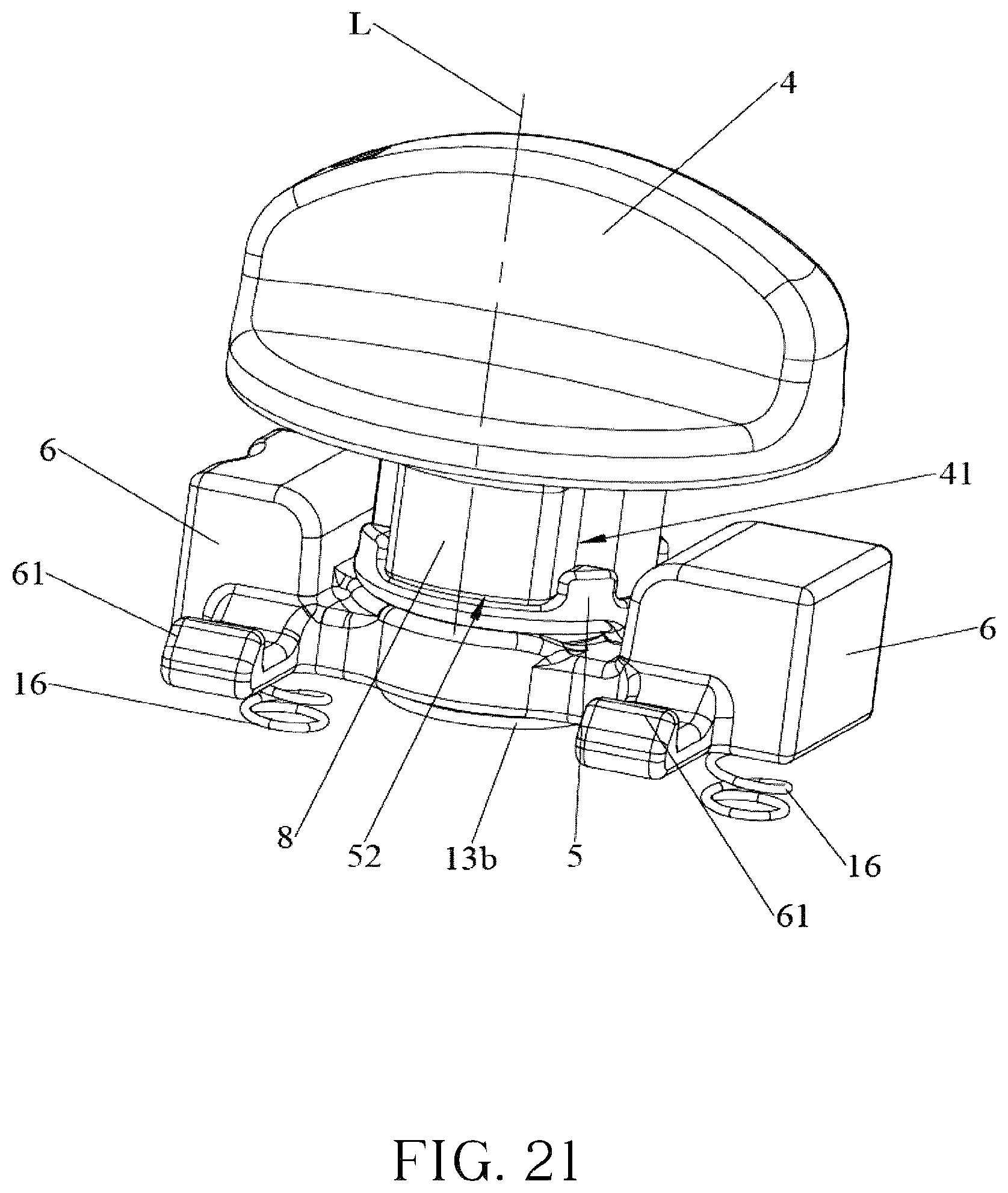 Patent US12599200 Figure 18 – Magnetic buckle assembly