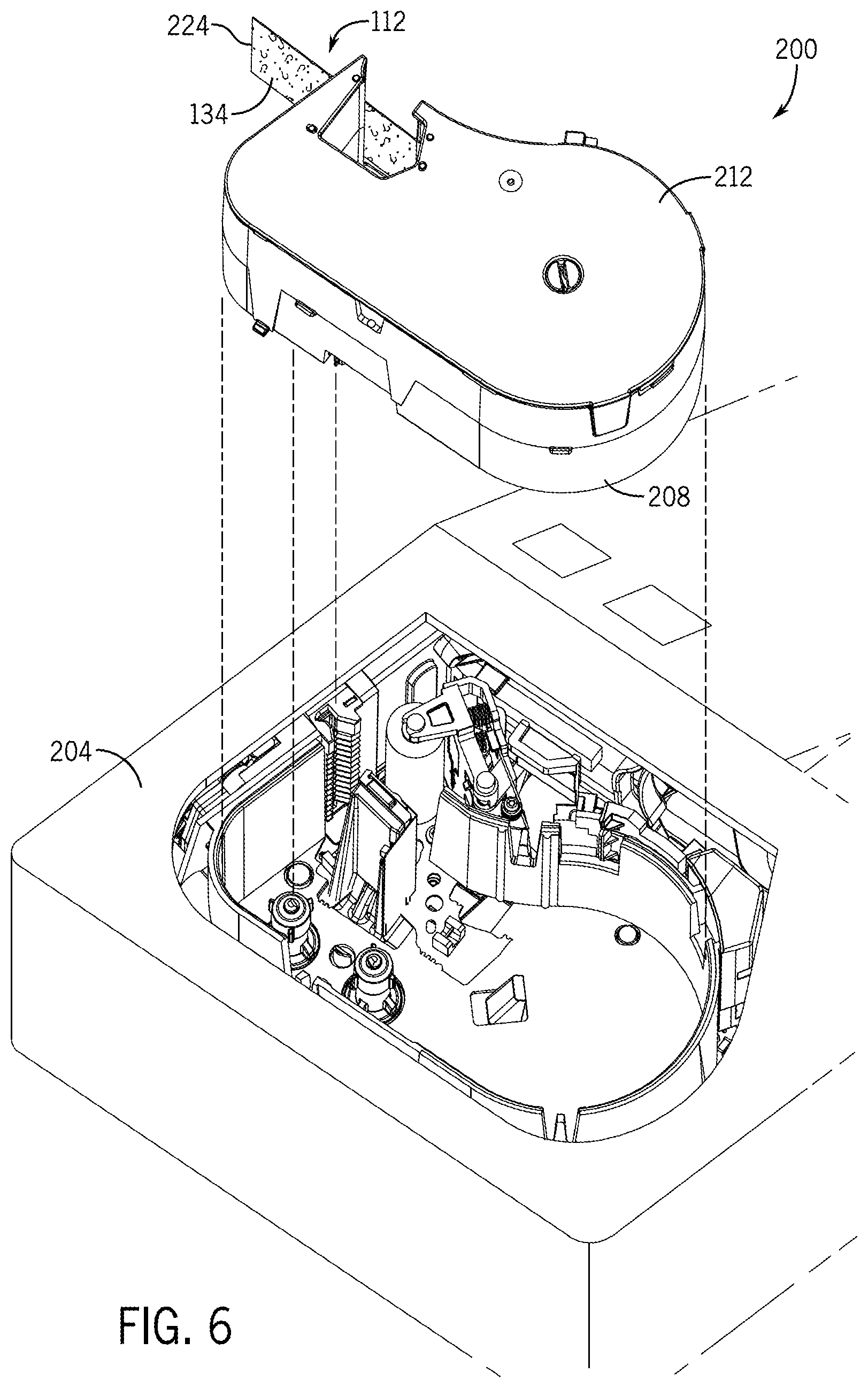 Patent US12599201 Figure 4 – Printable hook and loop structure