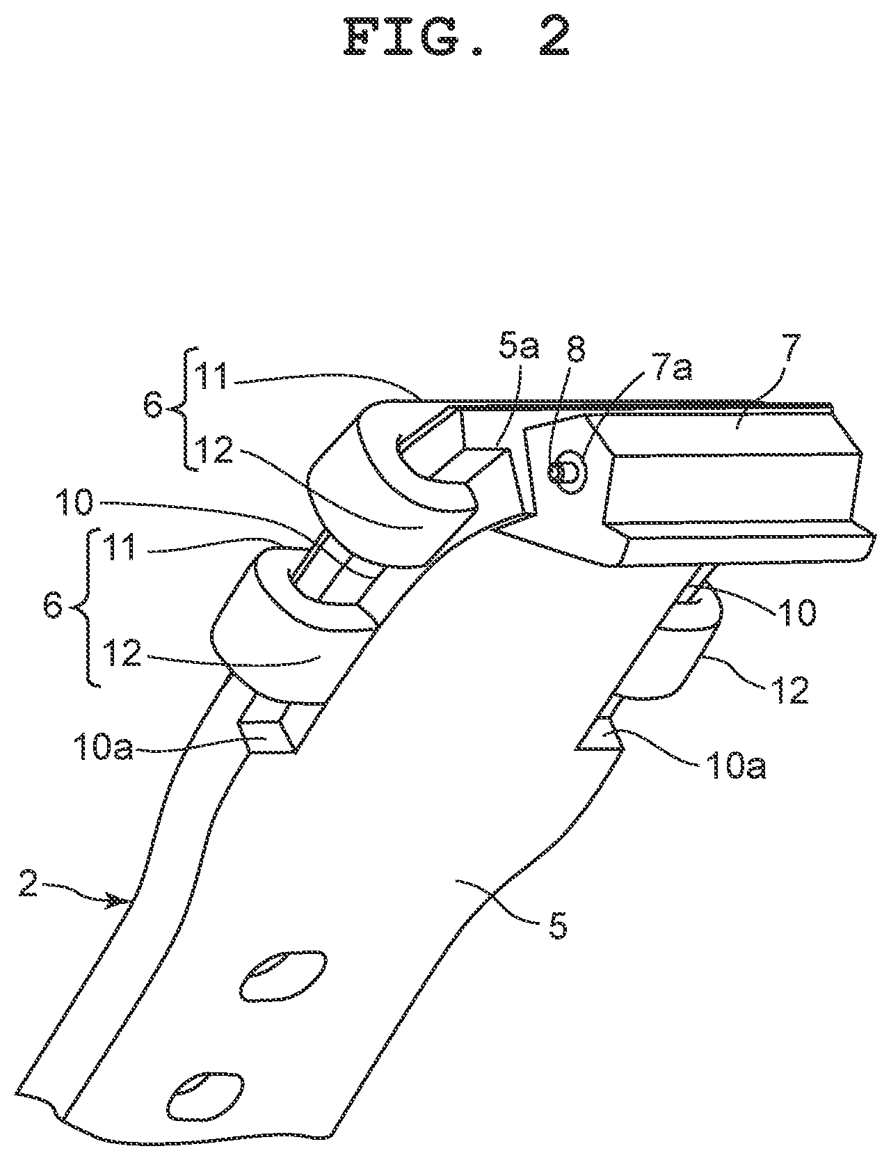 Patent US12599202 Figure 2 – Band and timepiece