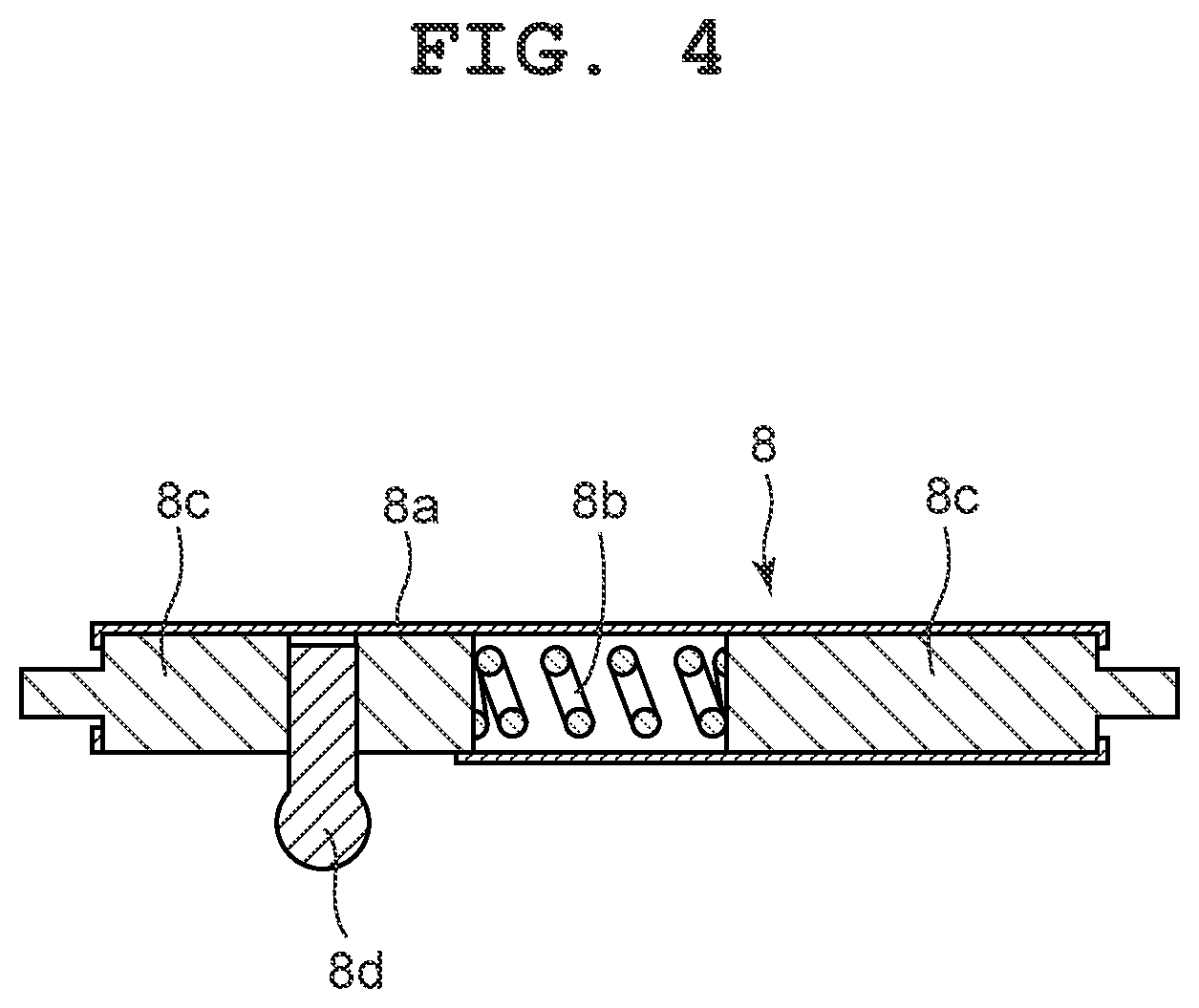 Patent US12599202 Figure 4 – Band and timepiece