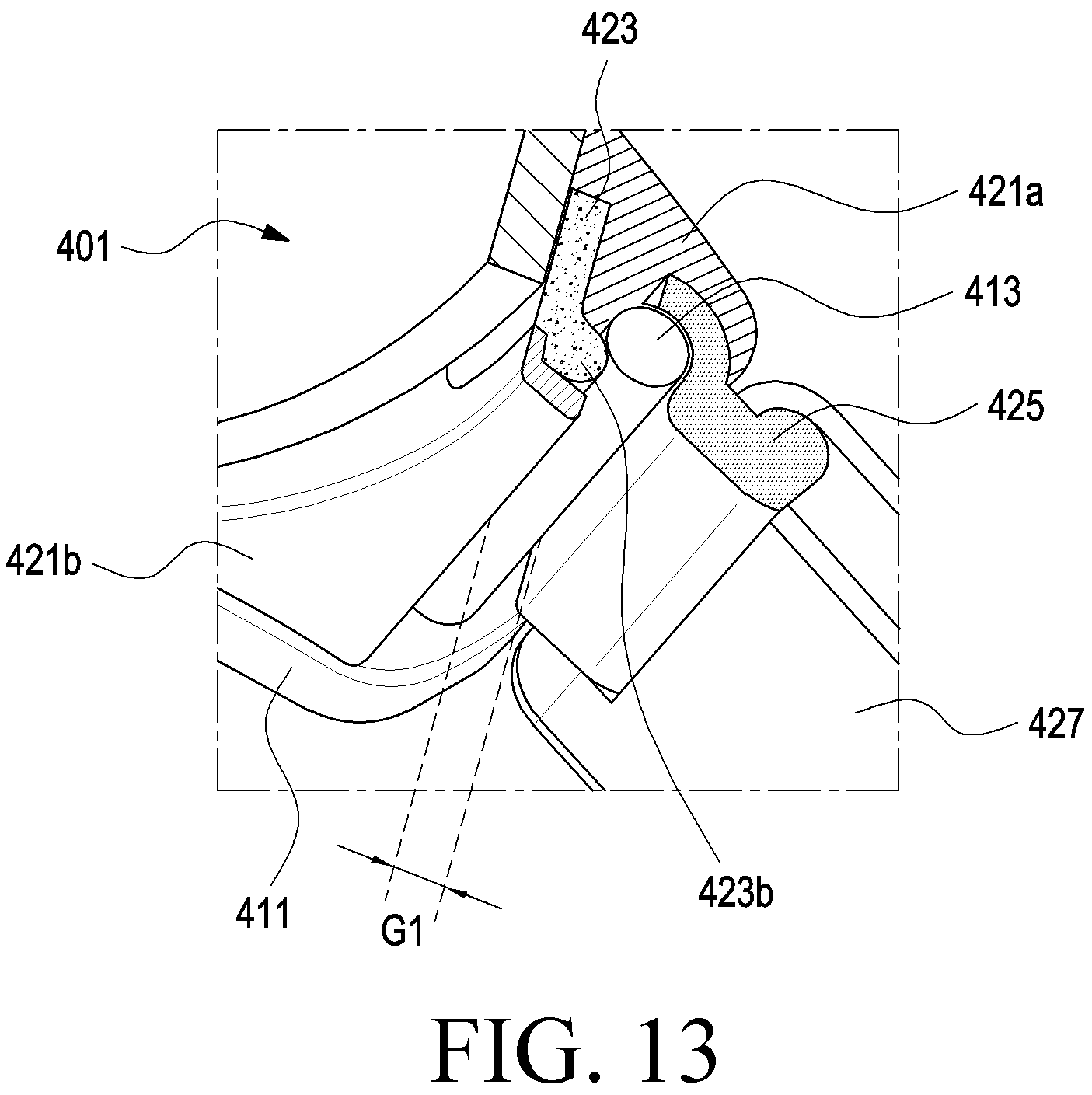 Patent US12599203 Figure 10 – Detachable wearing member and wearable electronic device including same