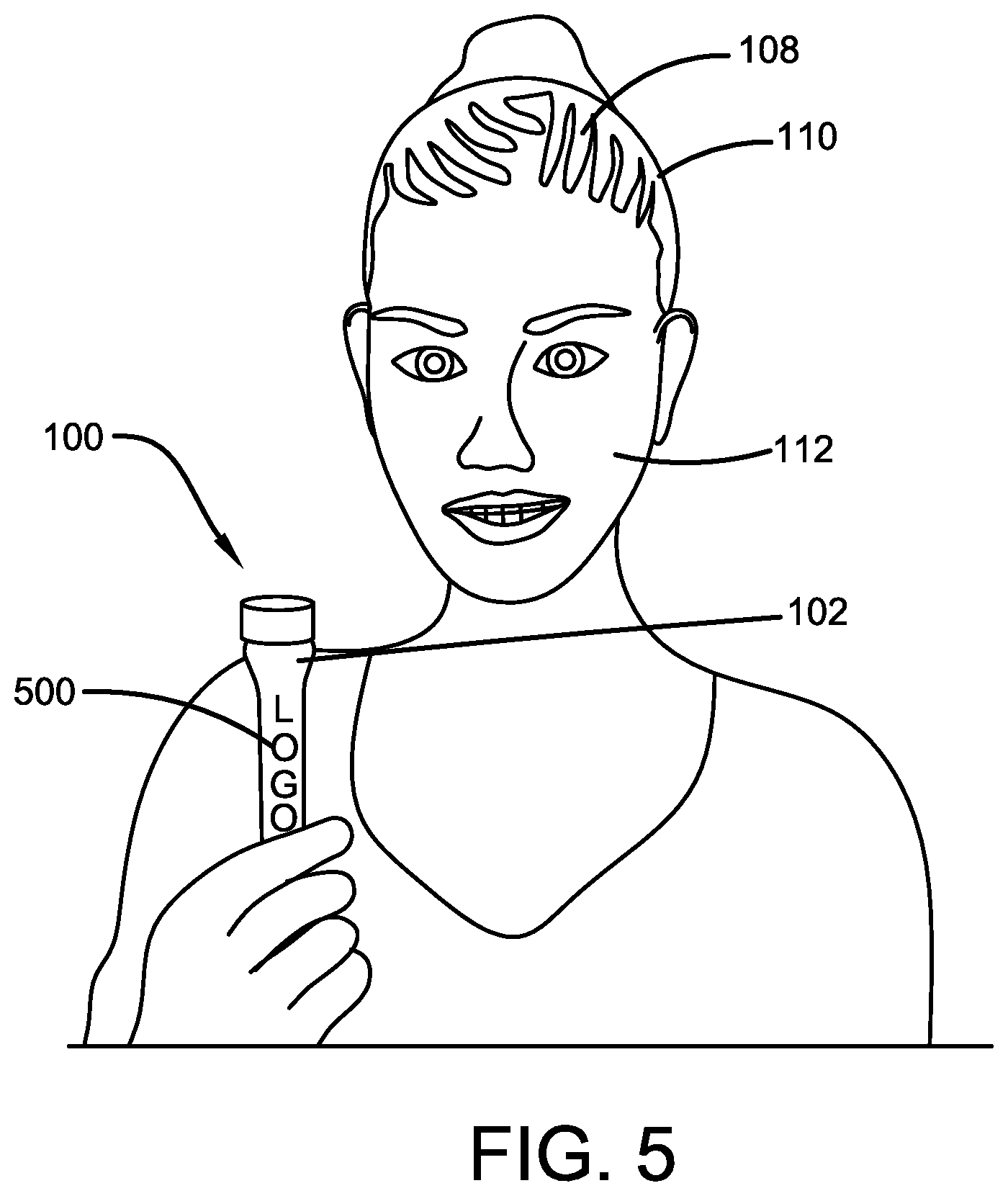 Patent US12599214 Figure 3 – Itch pick device