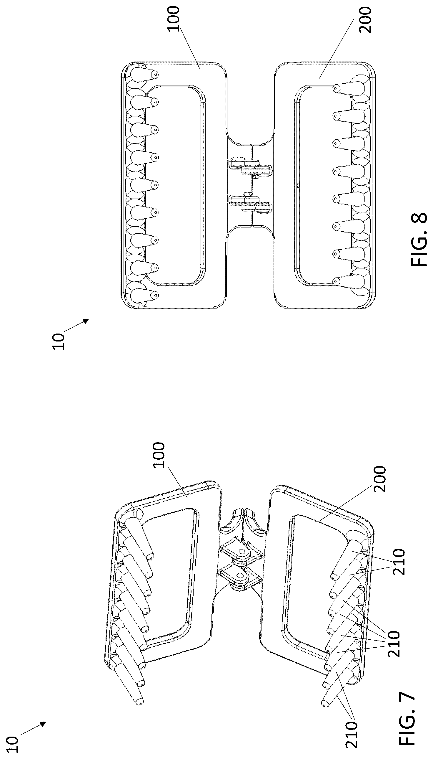 Patent US12599215 Figure 4 – Hair clip convertible comb