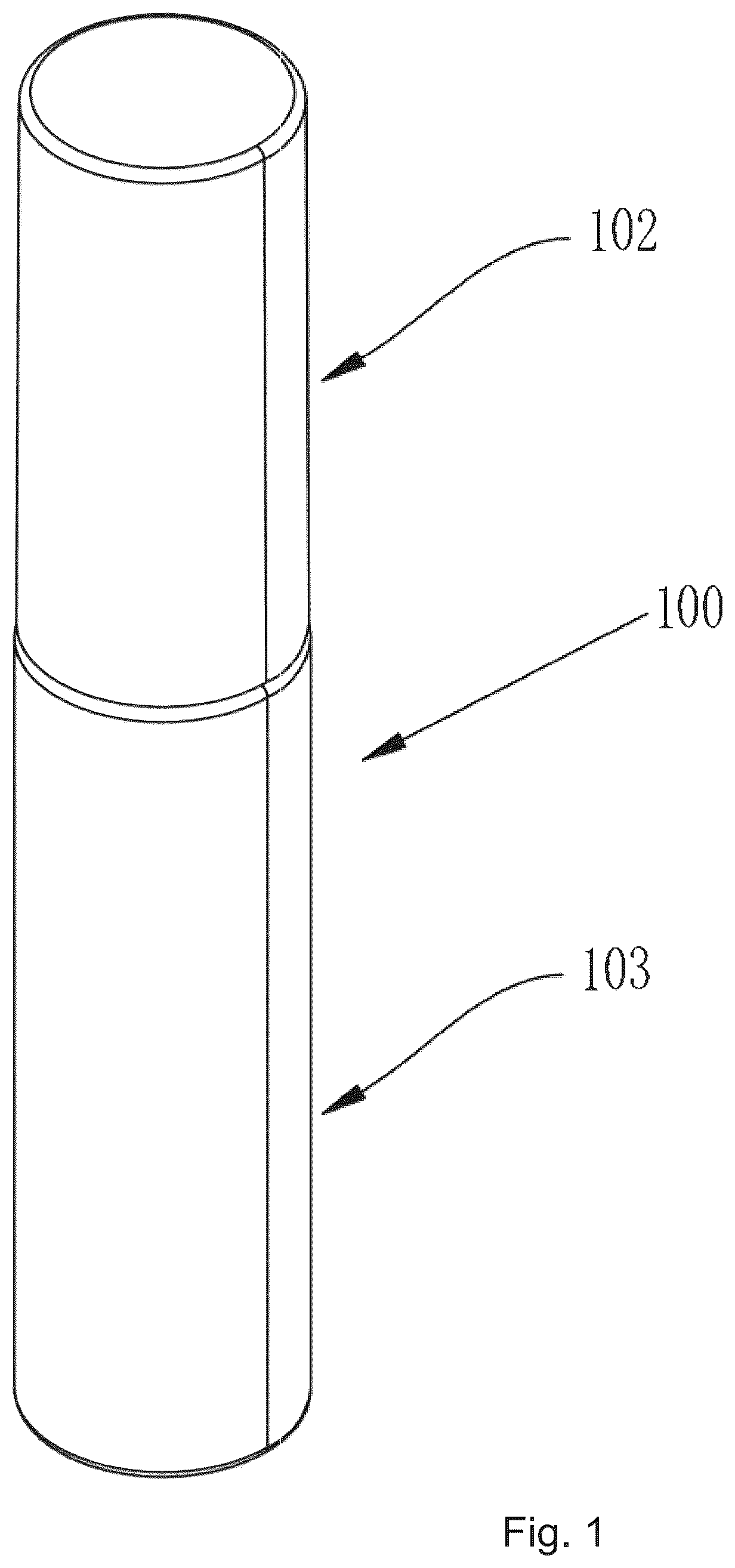 Patent US12599218 Figure 1 – Cosmetic applicator