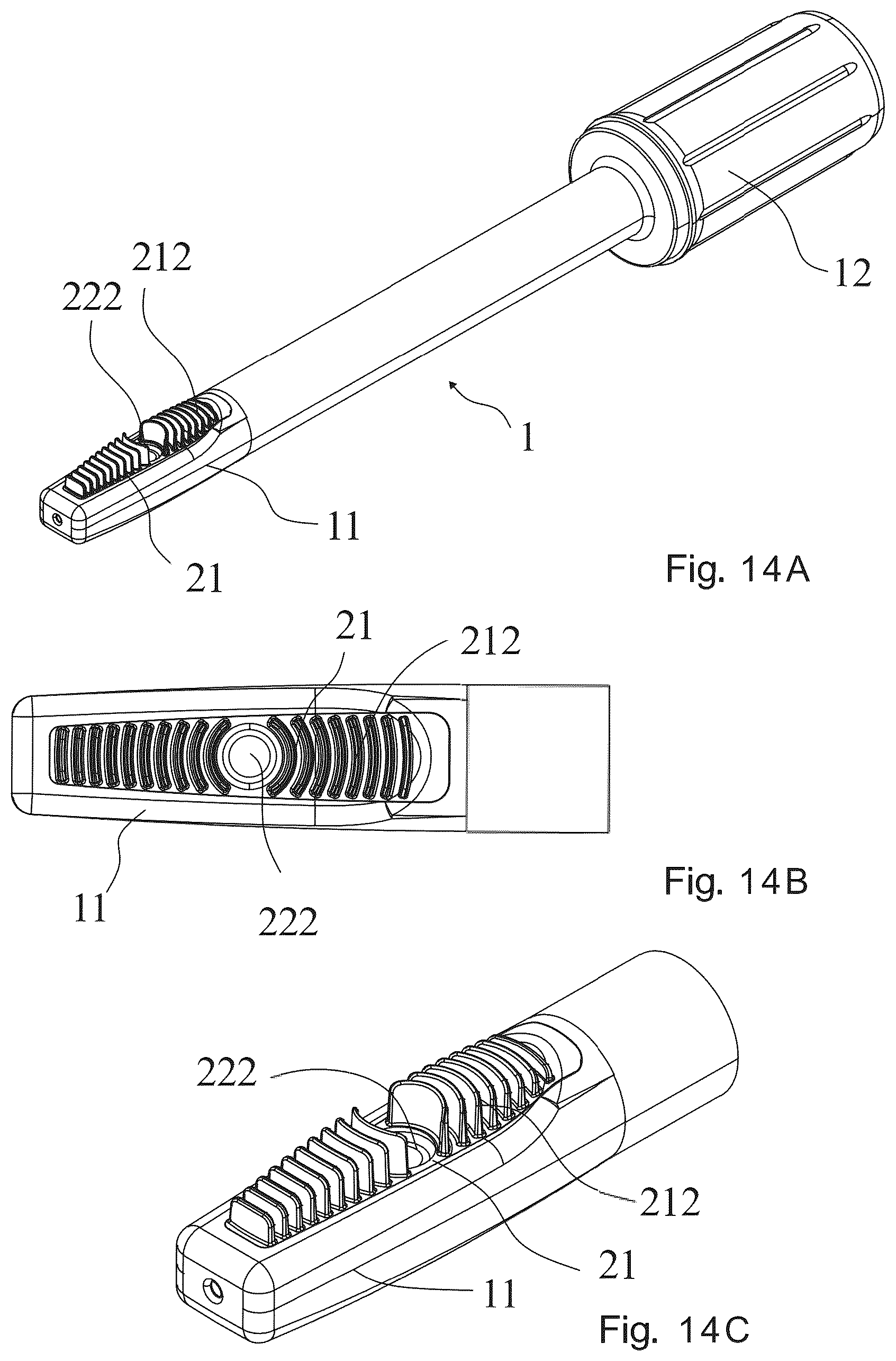 Patent US12599218 Figure 9 – Cosmetic applicator