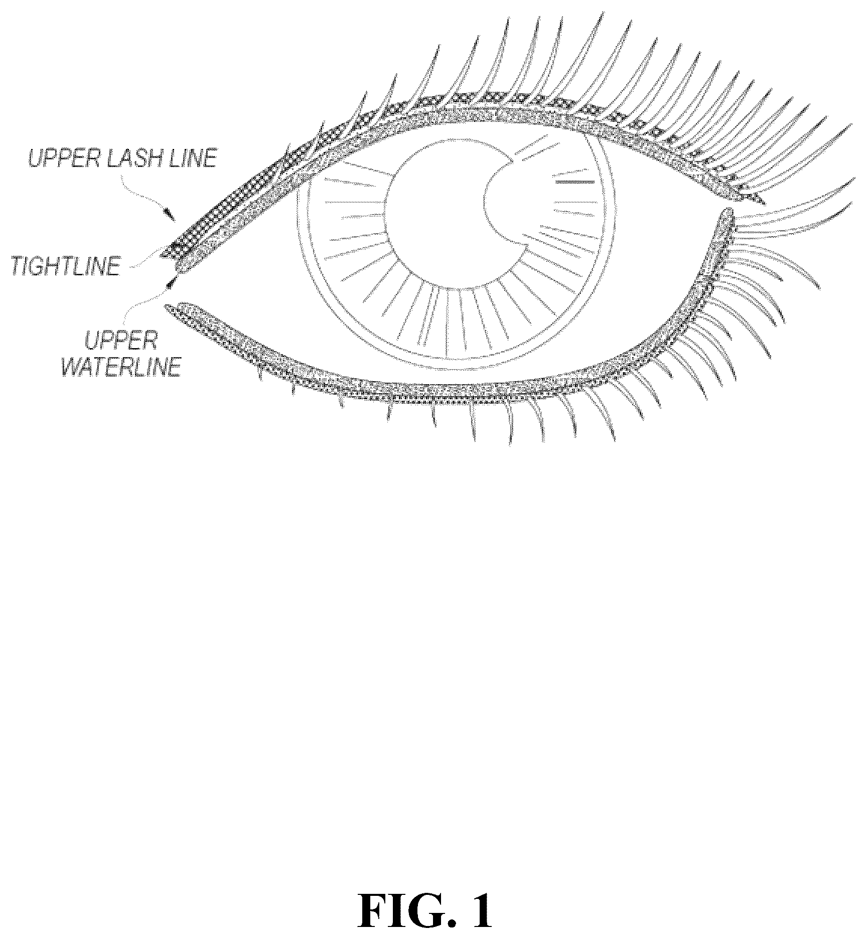 Patent US12599219 Figure 1 – Applicators and cases for artificial lash extensions