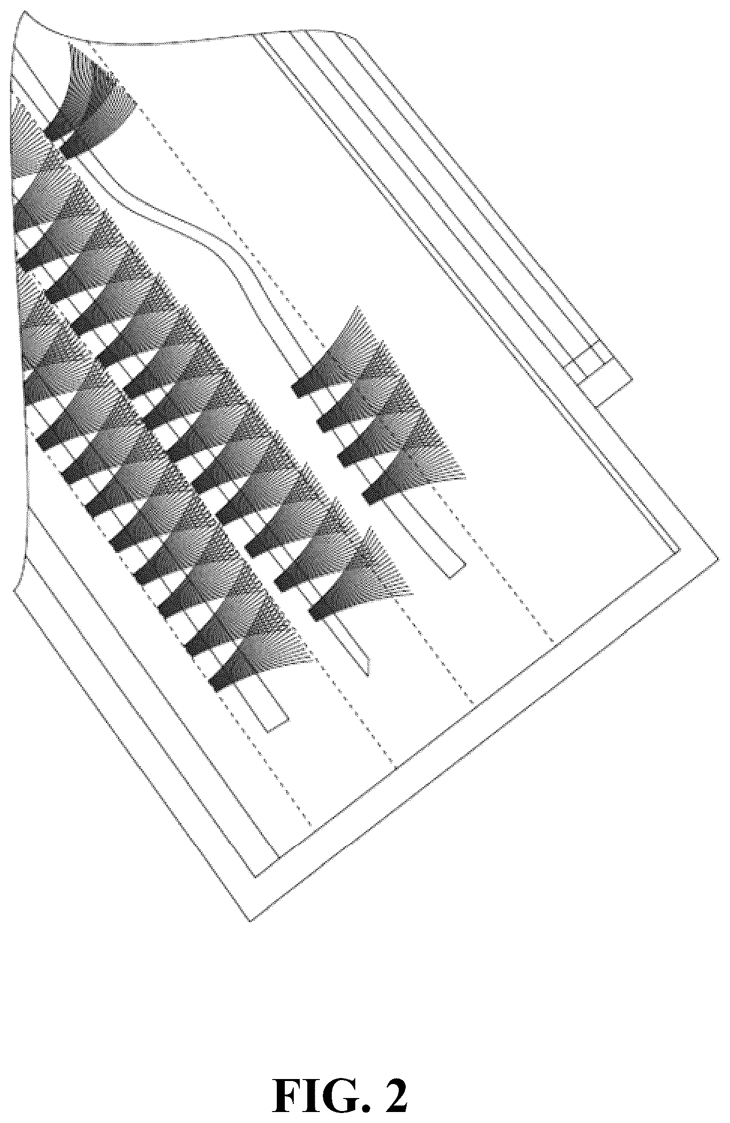 Patent US12599219 Figure 2 – Applicators and cases for artificial lash extensions