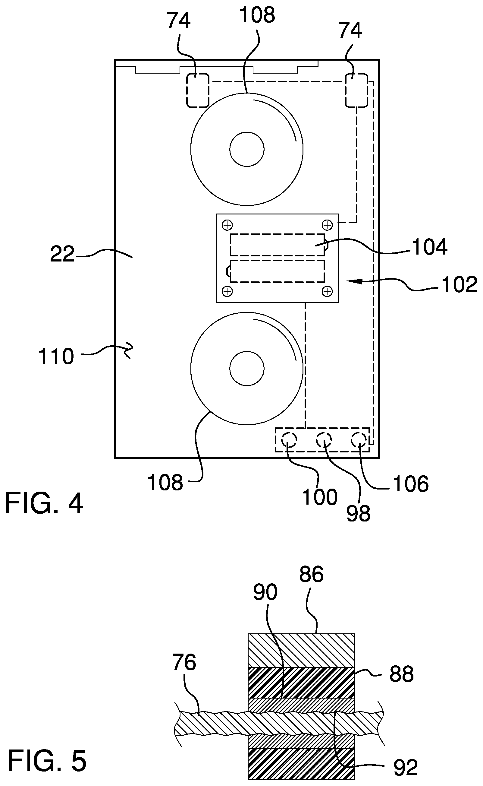 Patent US12599220 Figure 4 – Toothpaste and toothbrush holder device