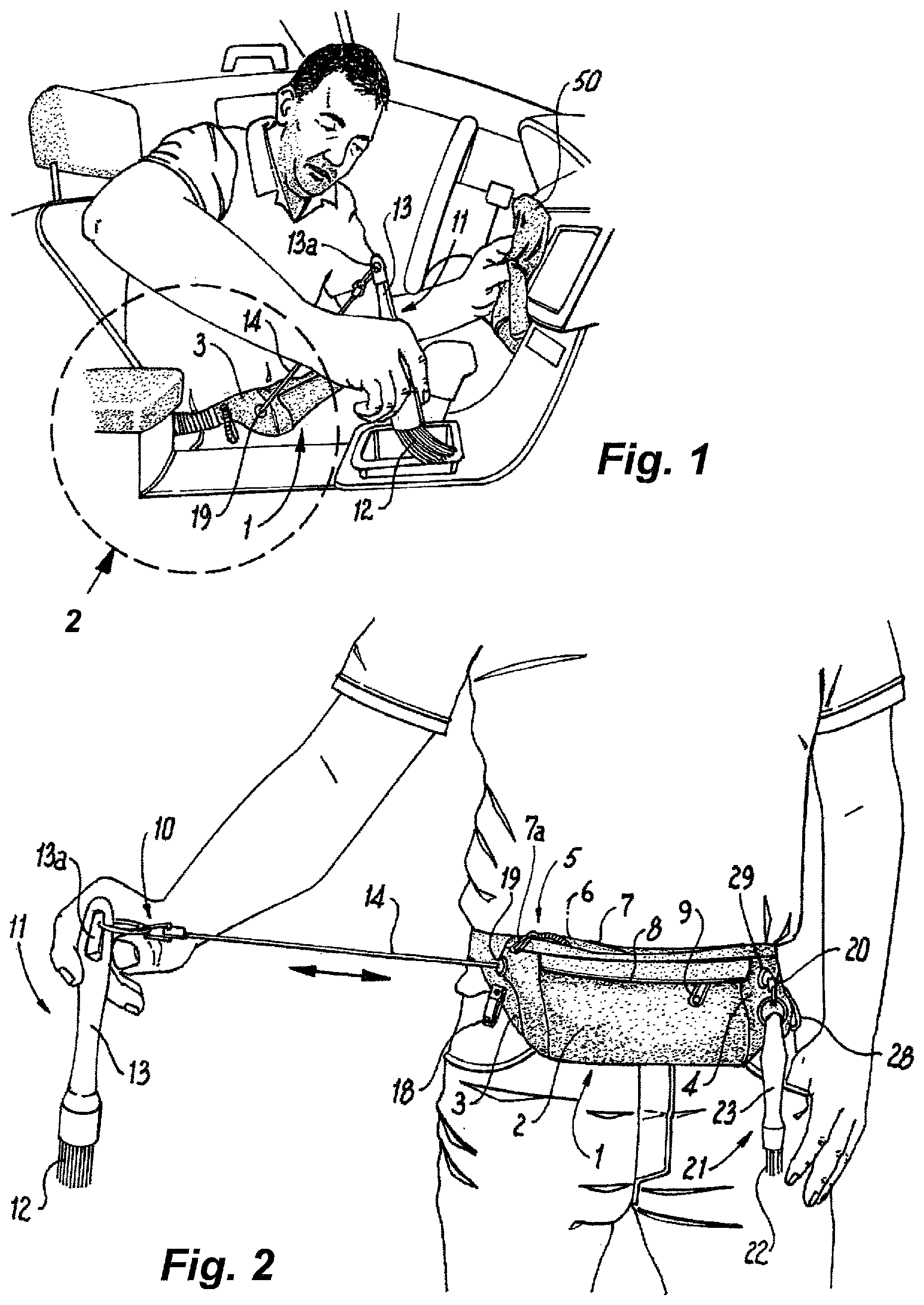 Patent US12599221 Figure 1 – Versatile ambidextrous pouch for accessories for automotive detailing and other interchangeable tool uses