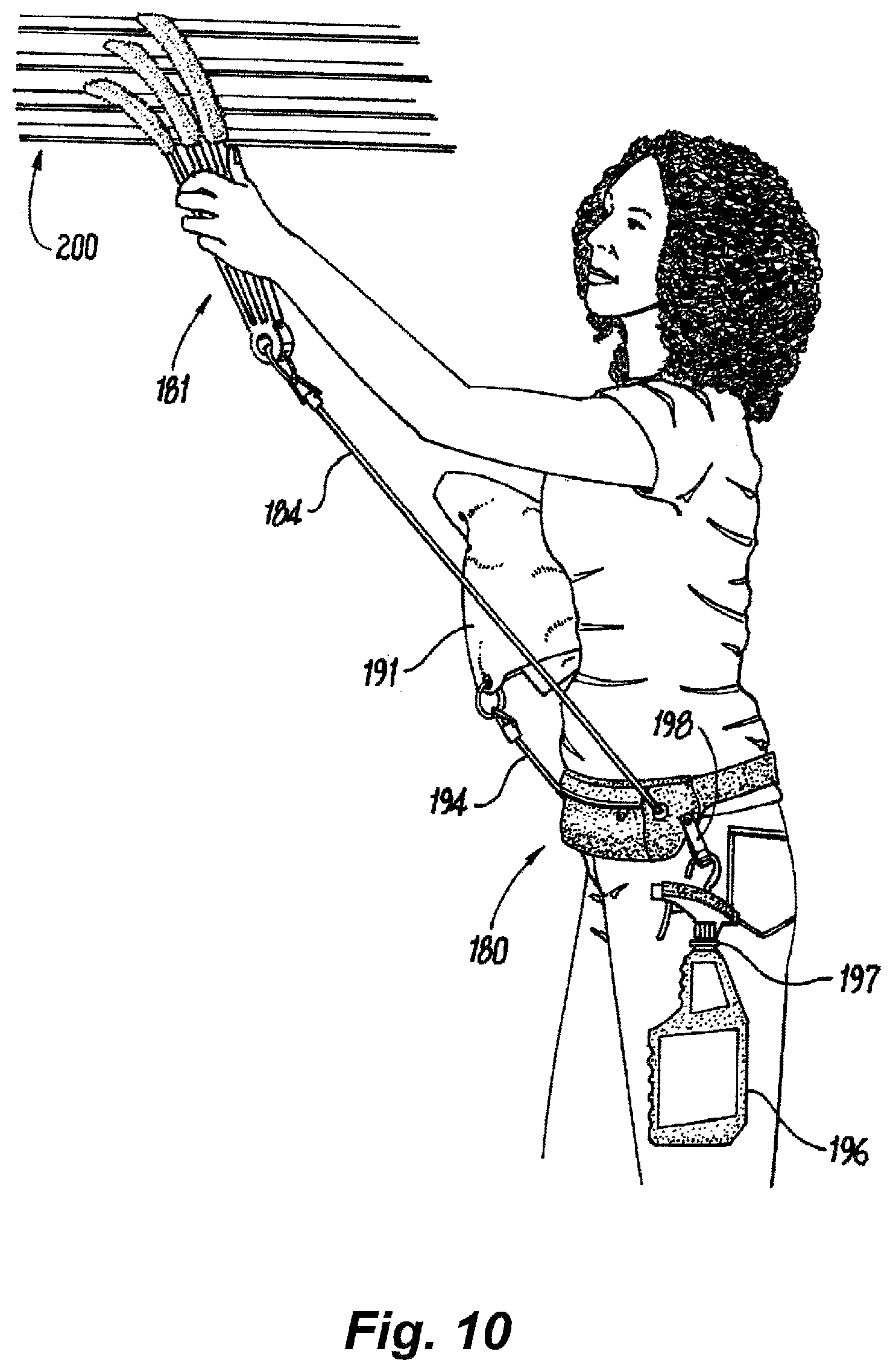 Patent US12599221 Figure 6 – Versatile ambidextrous pouch for accessories for automotive detailing and other interchangeable tool uses