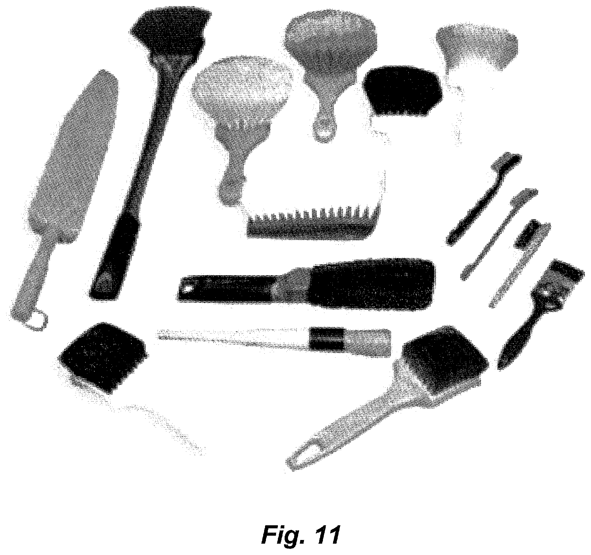 Patent US12599221 Figure 7 – Versatile ambidextrous pouch for accessories for automotive detailing and other interchangeable tool uses