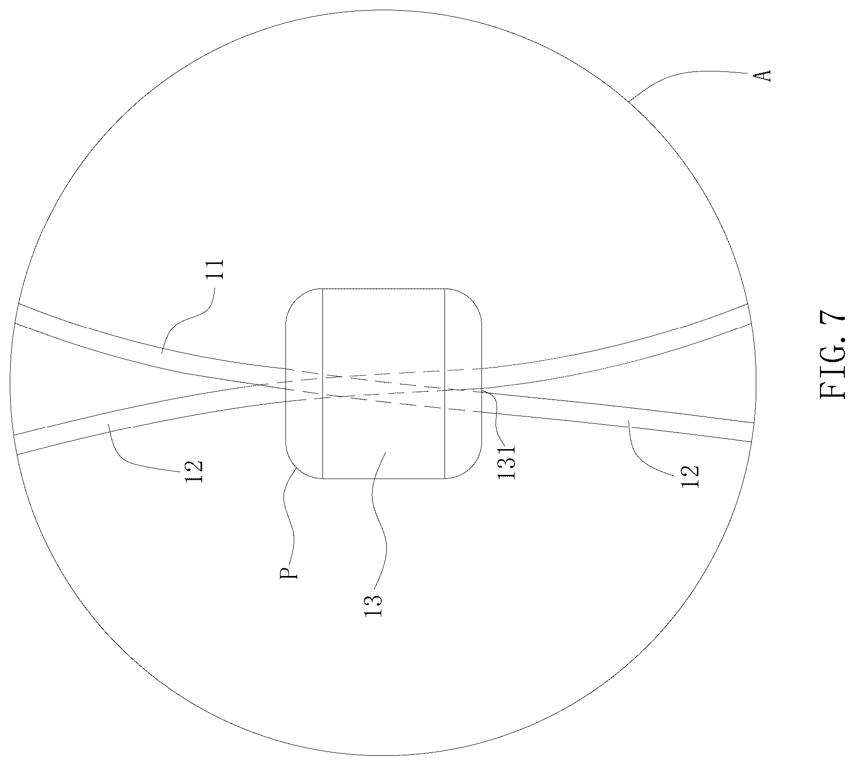 Patent US12599222 Figure 7 – Anti-loss rope and anti-loss device