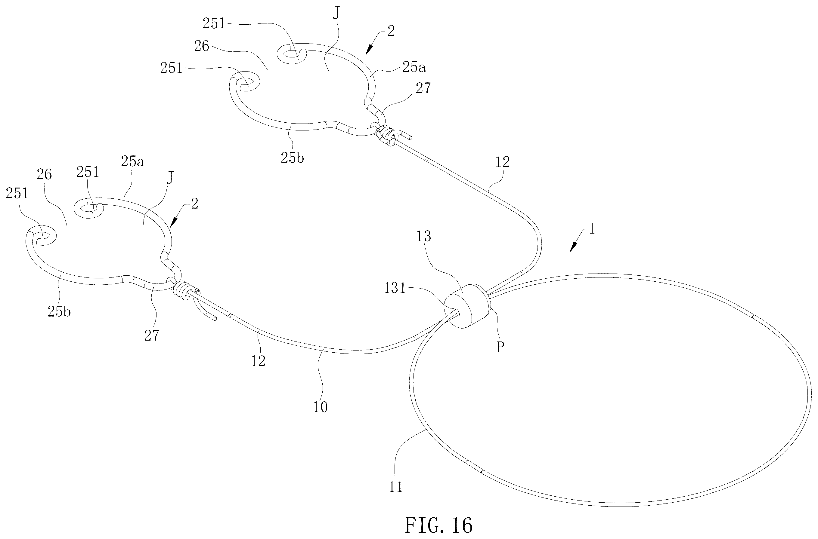 Patent US12599222 Figure 16 – Anti-loss rope and anti-loss device