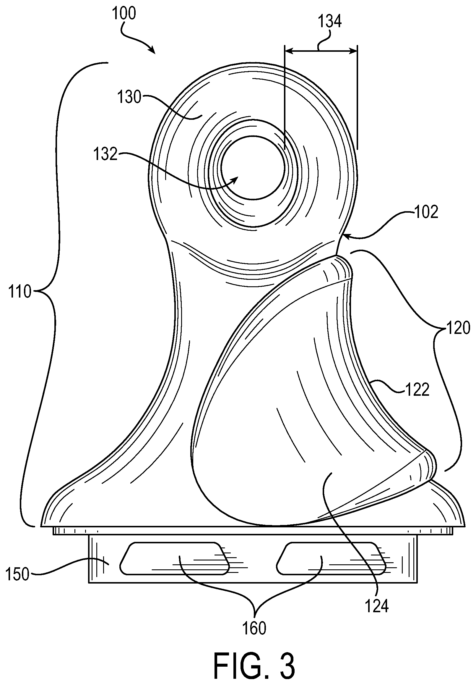 Patent US12599224 Figure 3 – Brush handle assembly and method for making