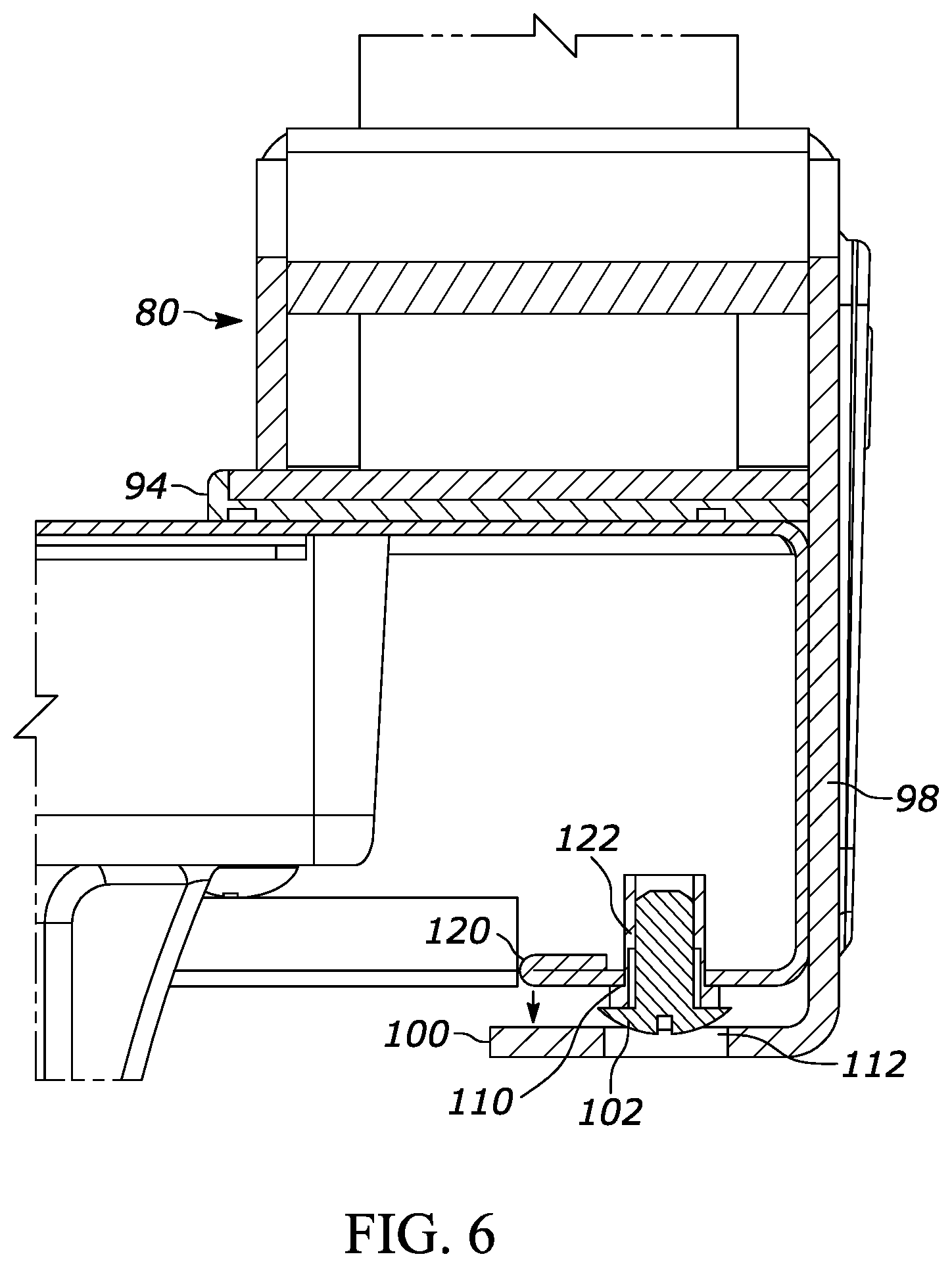 Patent US12599226 Figure 6 – Workstation