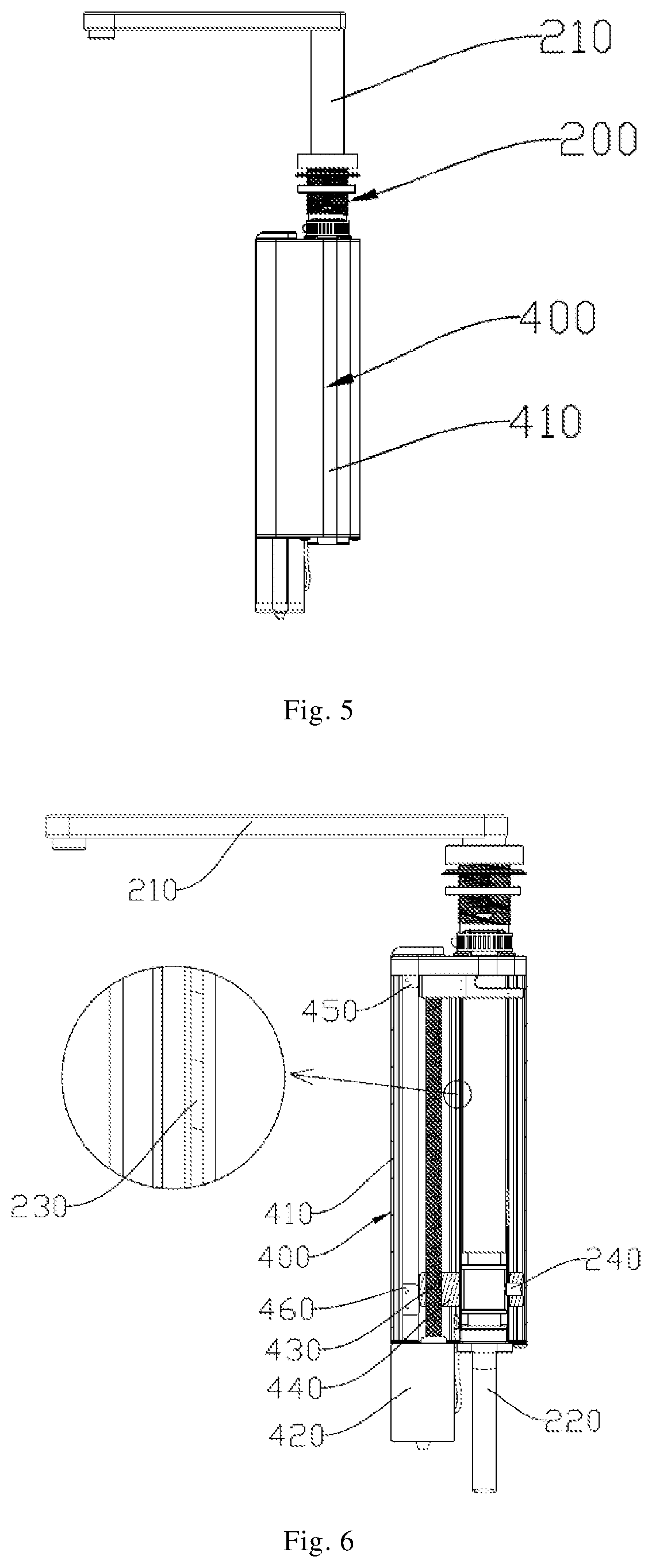 Patent US12599231 Figure 4 – Control method for smart furniture