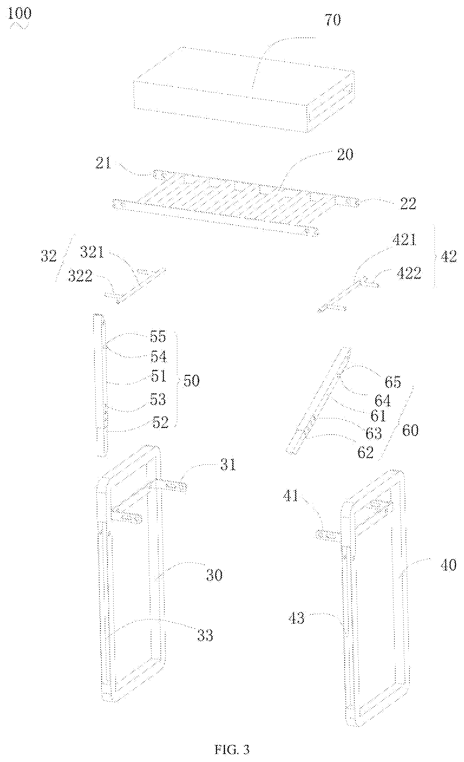 Patent US12599236 Figure 3 – Bench