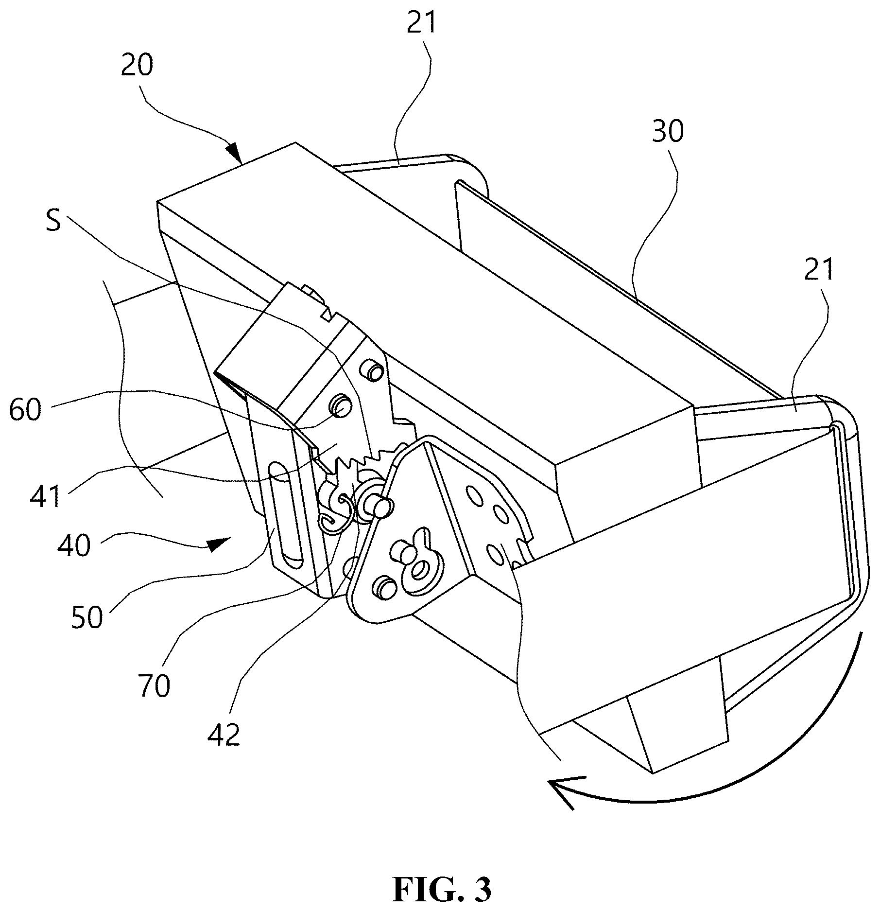 Patent US12599238 Figure 3 – Neck supporting device
