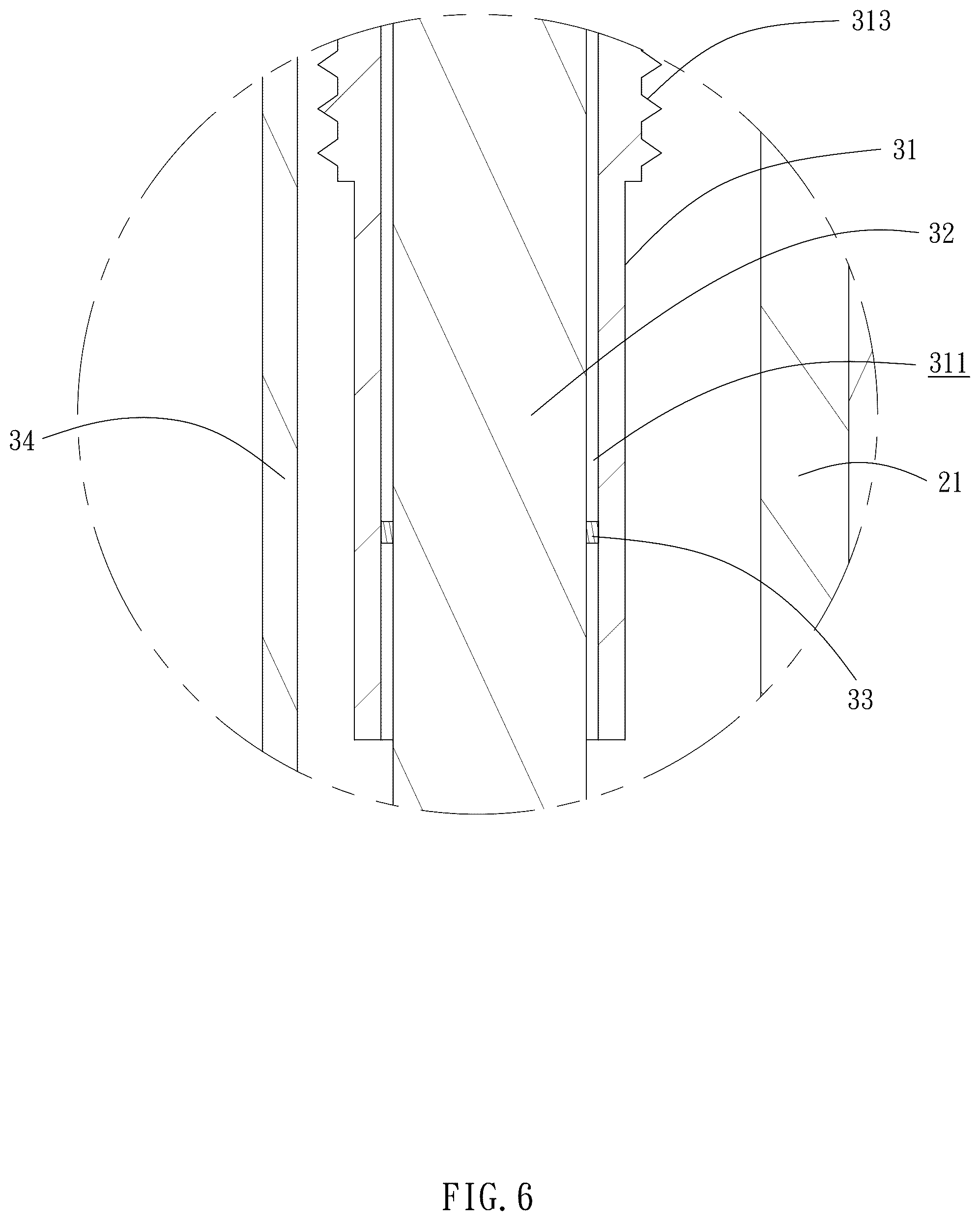 Patent US12599239 Figure 6 – Chair-back adjusting structure