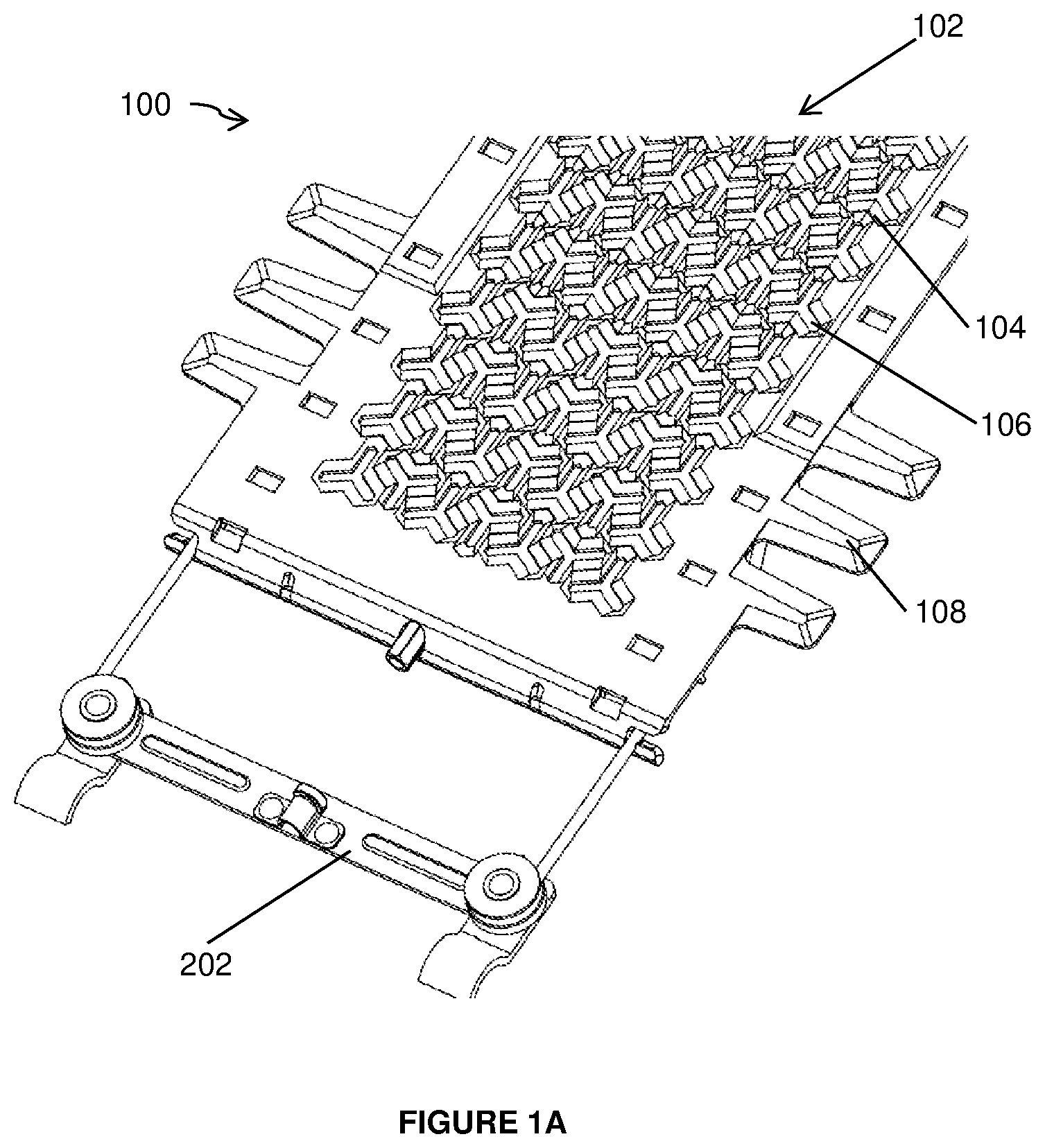 Patent US12599240 Figure 1 – Lumbar support assembly and related method, and a backrest assembly
