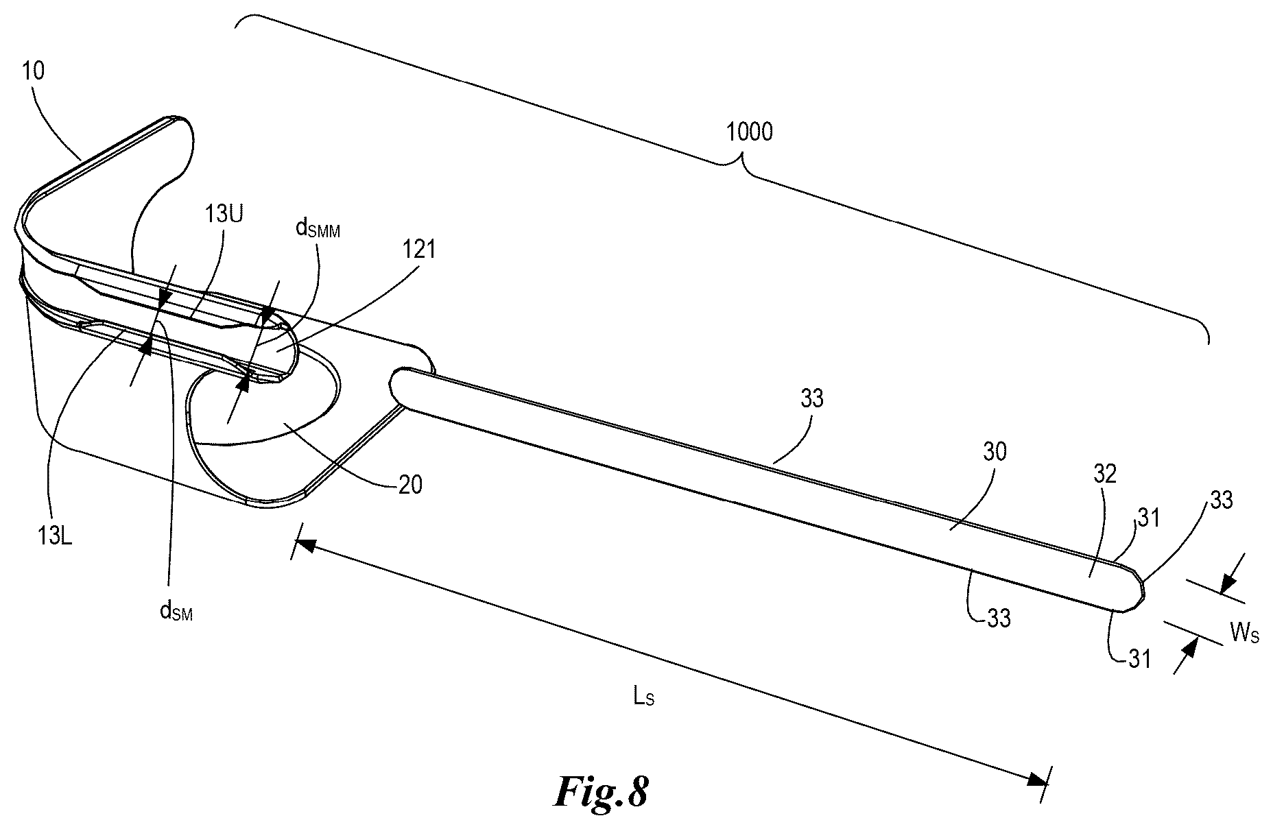 Patent US12599246 Figure 5 – Bed sheet retention systems, system components, and methods of making and using the same