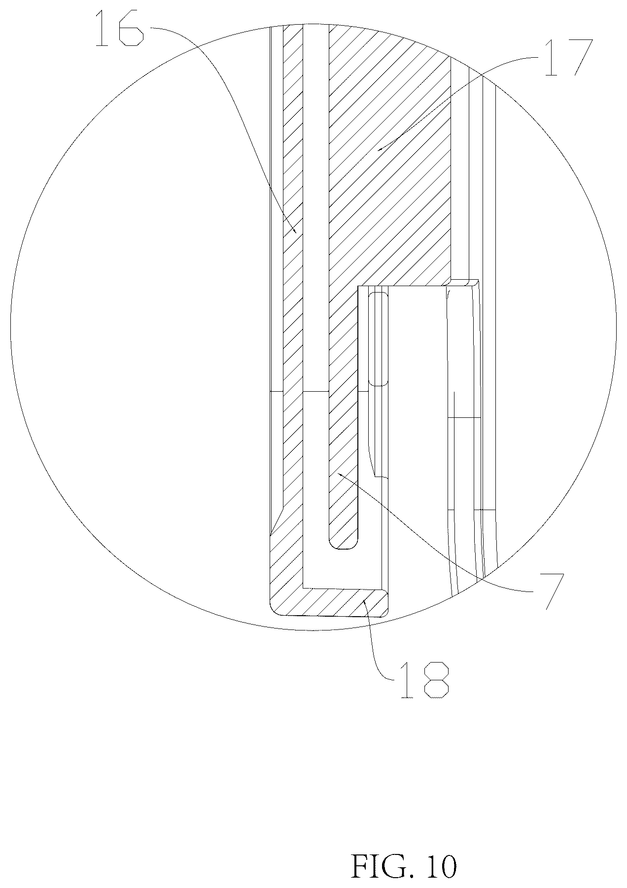Patent US12599247 Figure 10 – Universal bed sheet retaining device