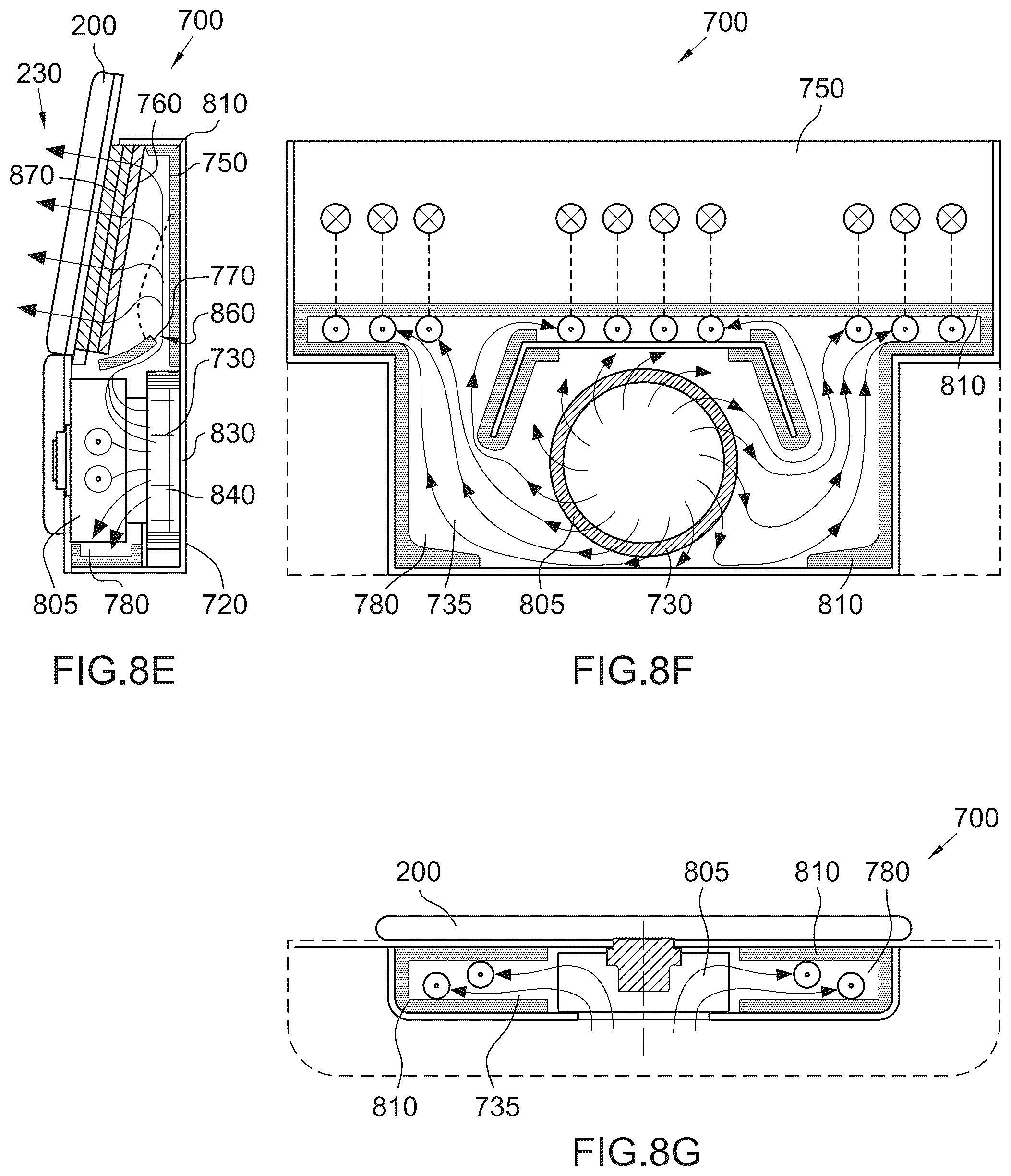 Patent US12599248 Figure 11 – Systems and method for eliminating airborne contaminants