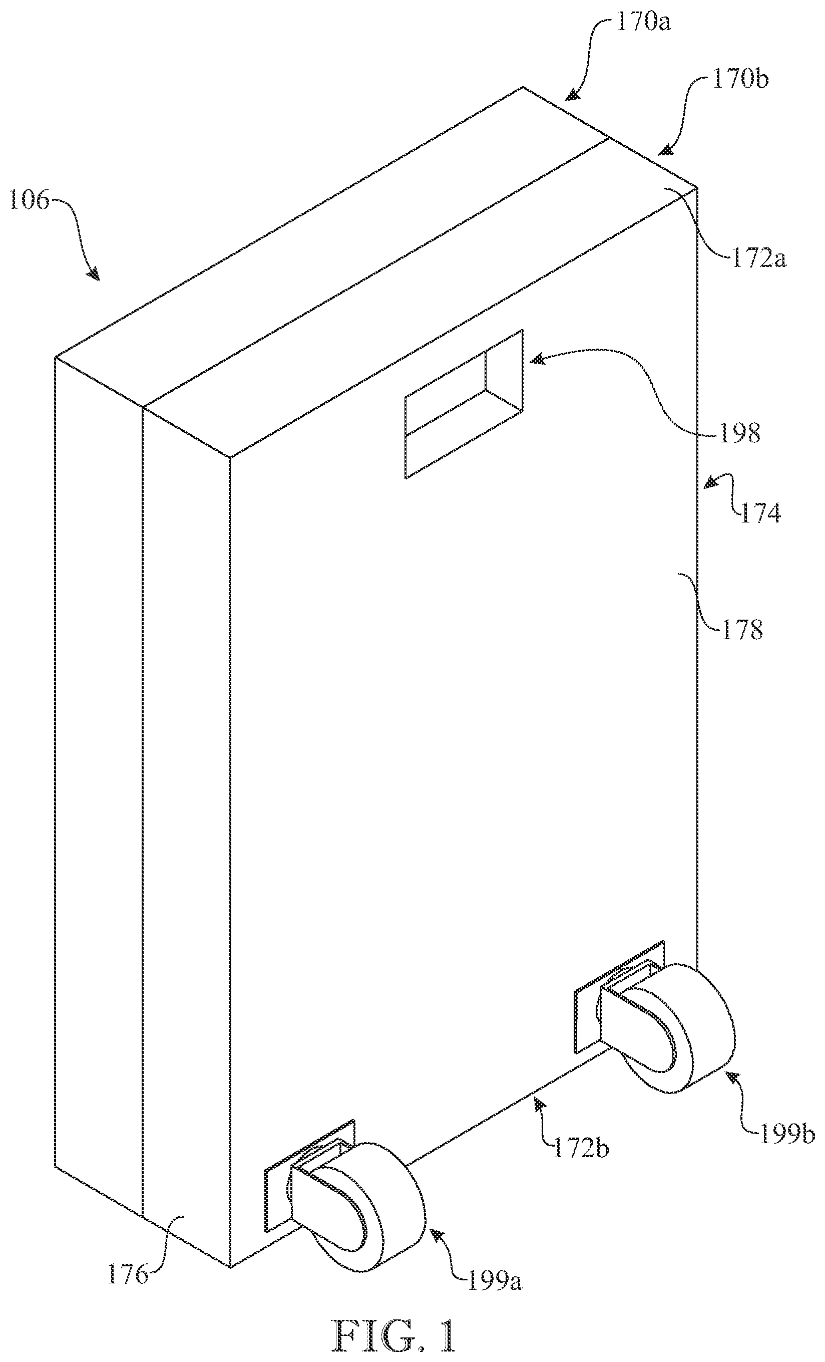 Patent US12599253 Figure 1 – Collapsible bar assembly