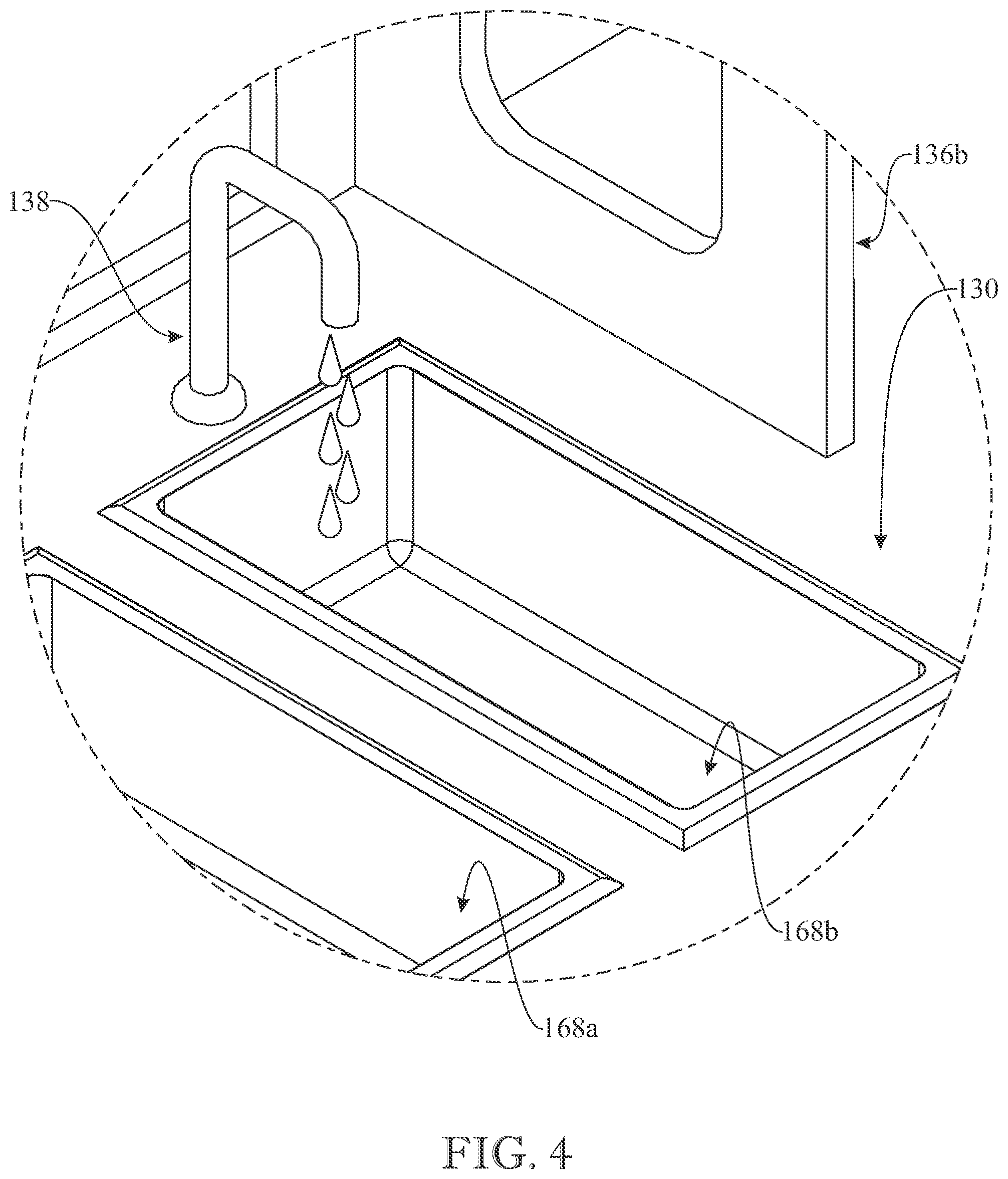Patent US12599253 Figure 4 – Collapsible bar assembly