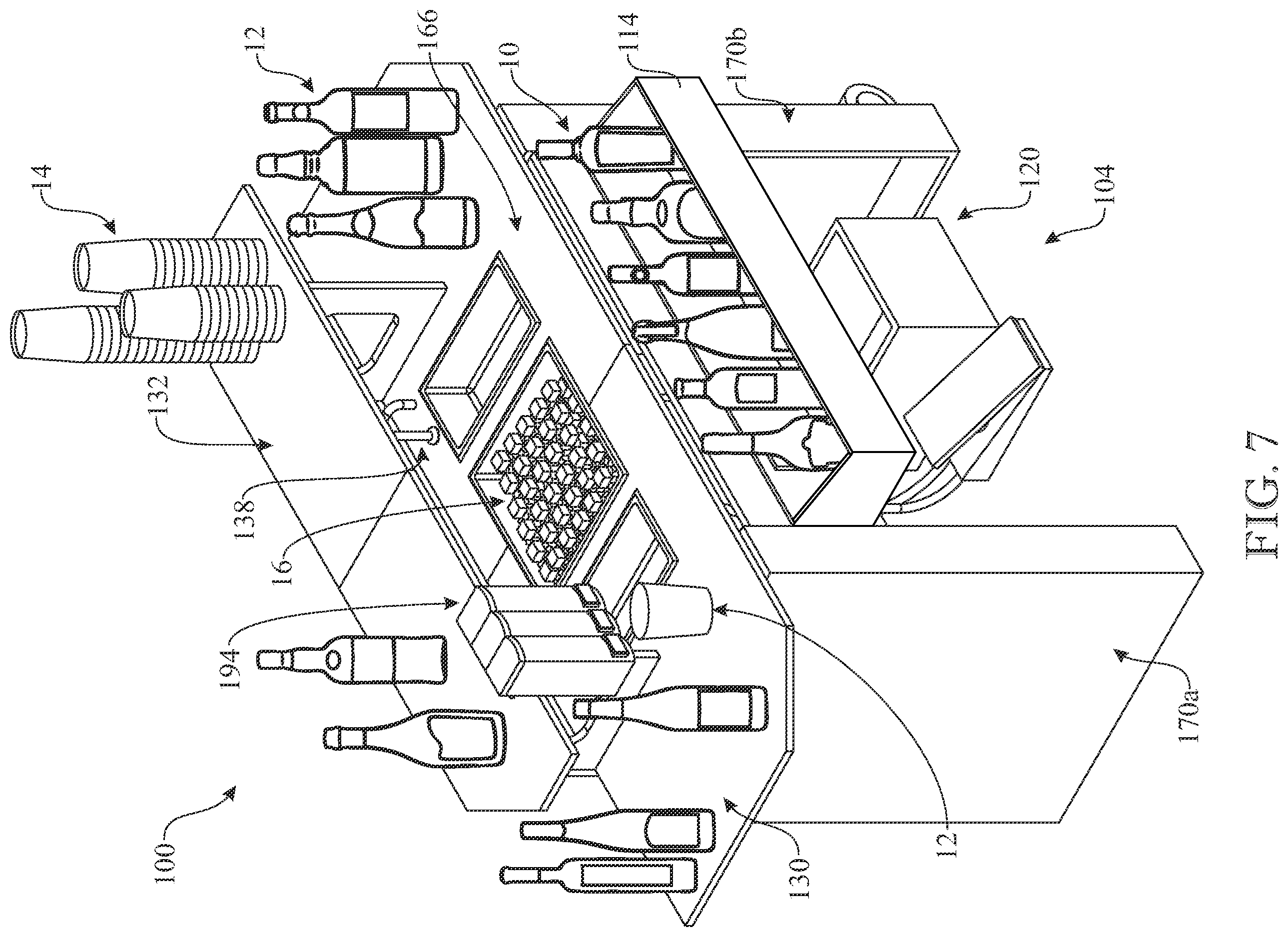 Patent US12599253 Figure 7 – Collapsible bar assembly