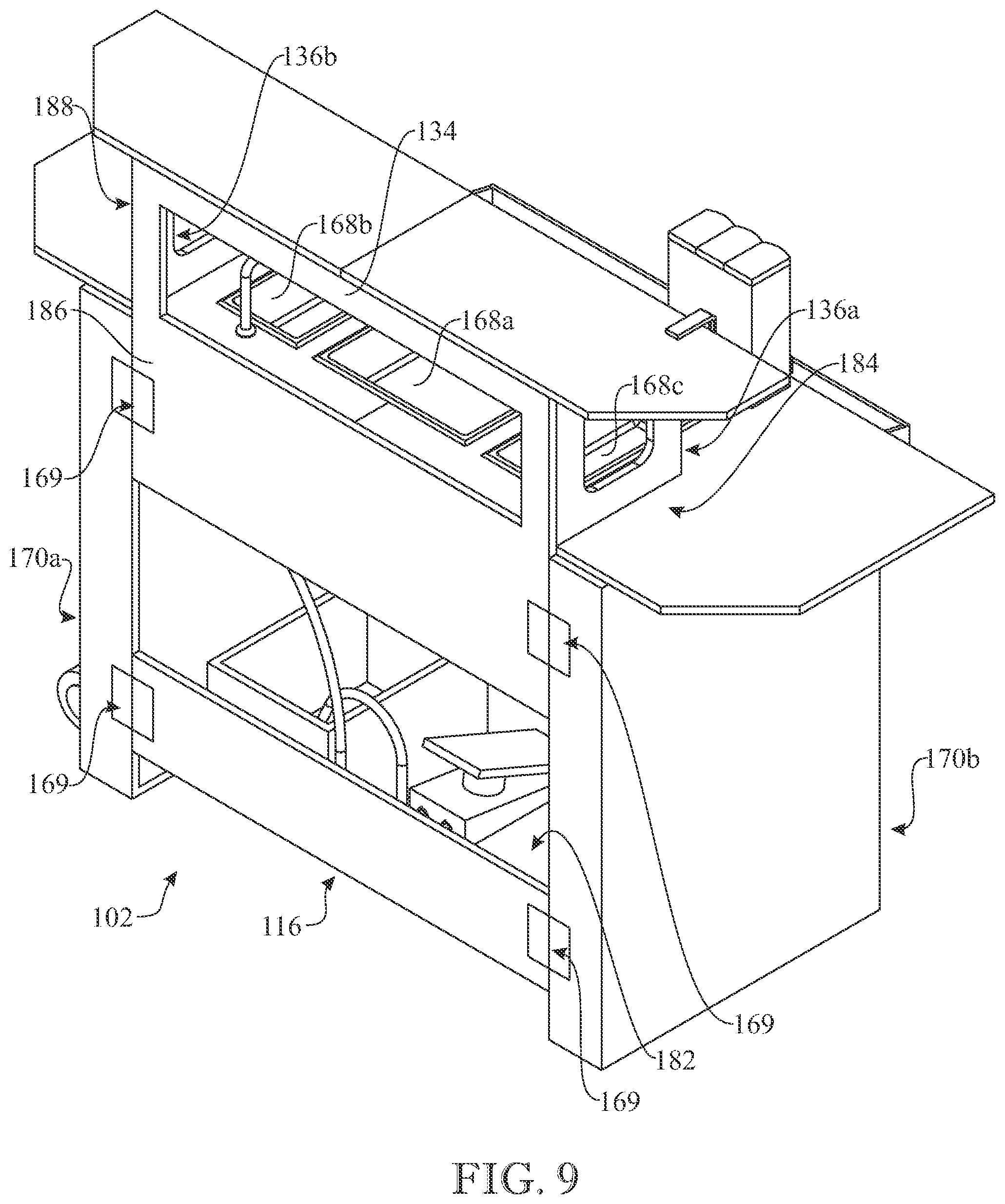 Patent US12599253 Figure 9 – Collapsible bar assembly