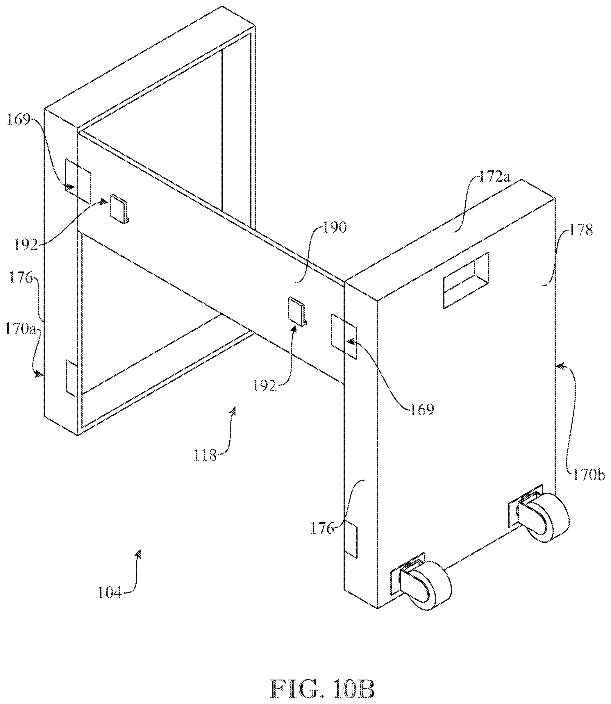 Patent US12599253 Figure 11 – Collapsible bar assembly