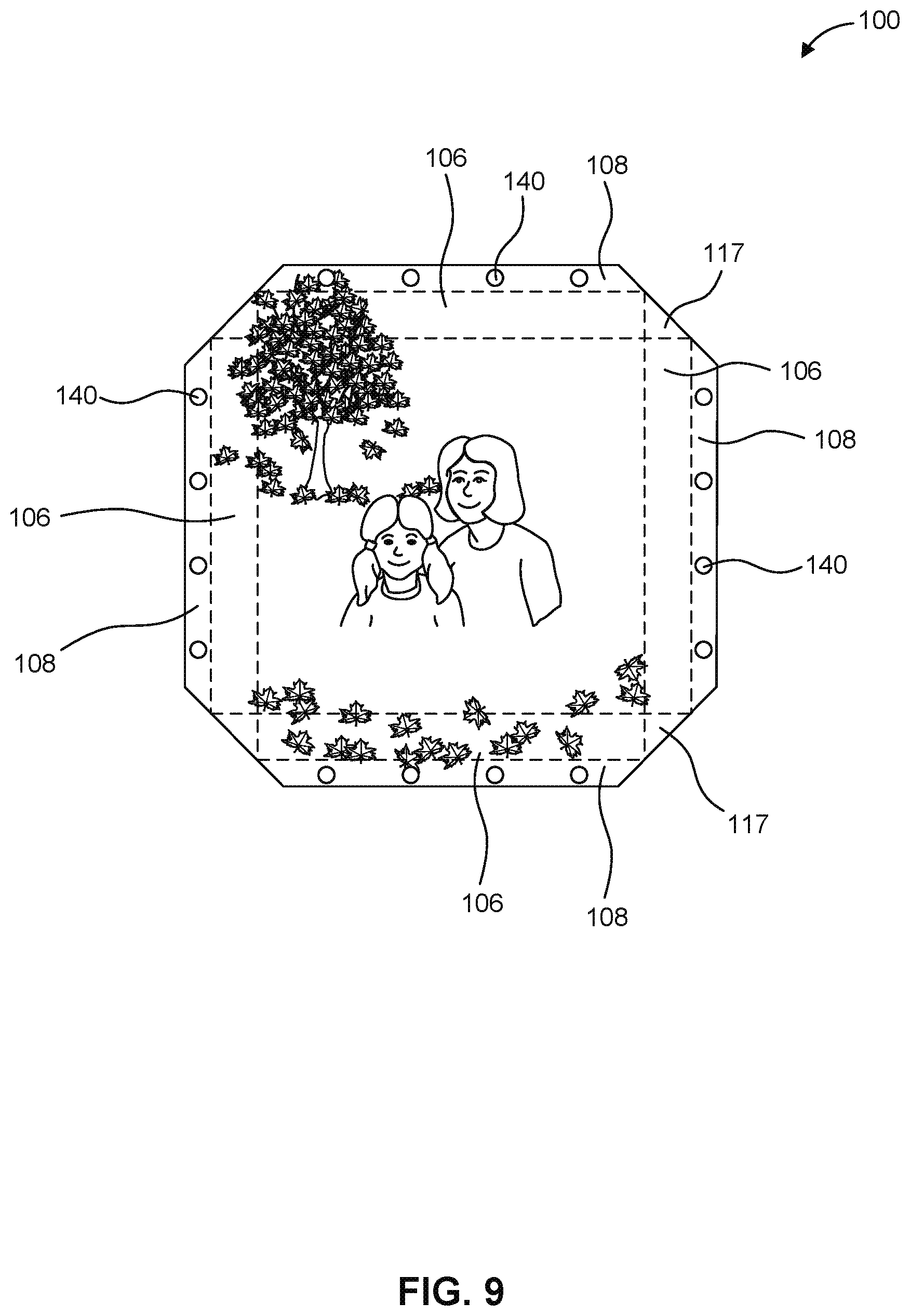 Patent US12599254 Figure 9 – Image display