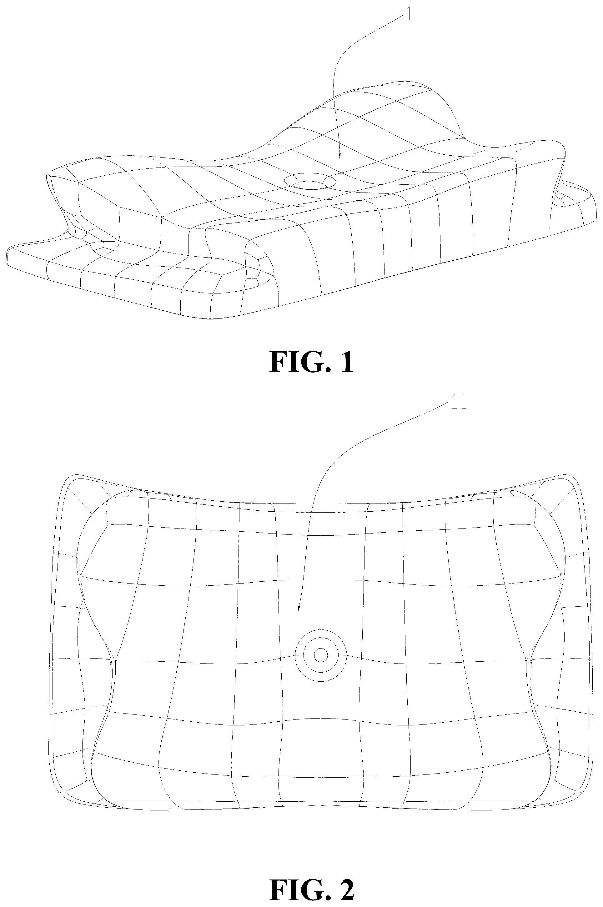 Patent US12599255 Figure 1 – Pillowcase
