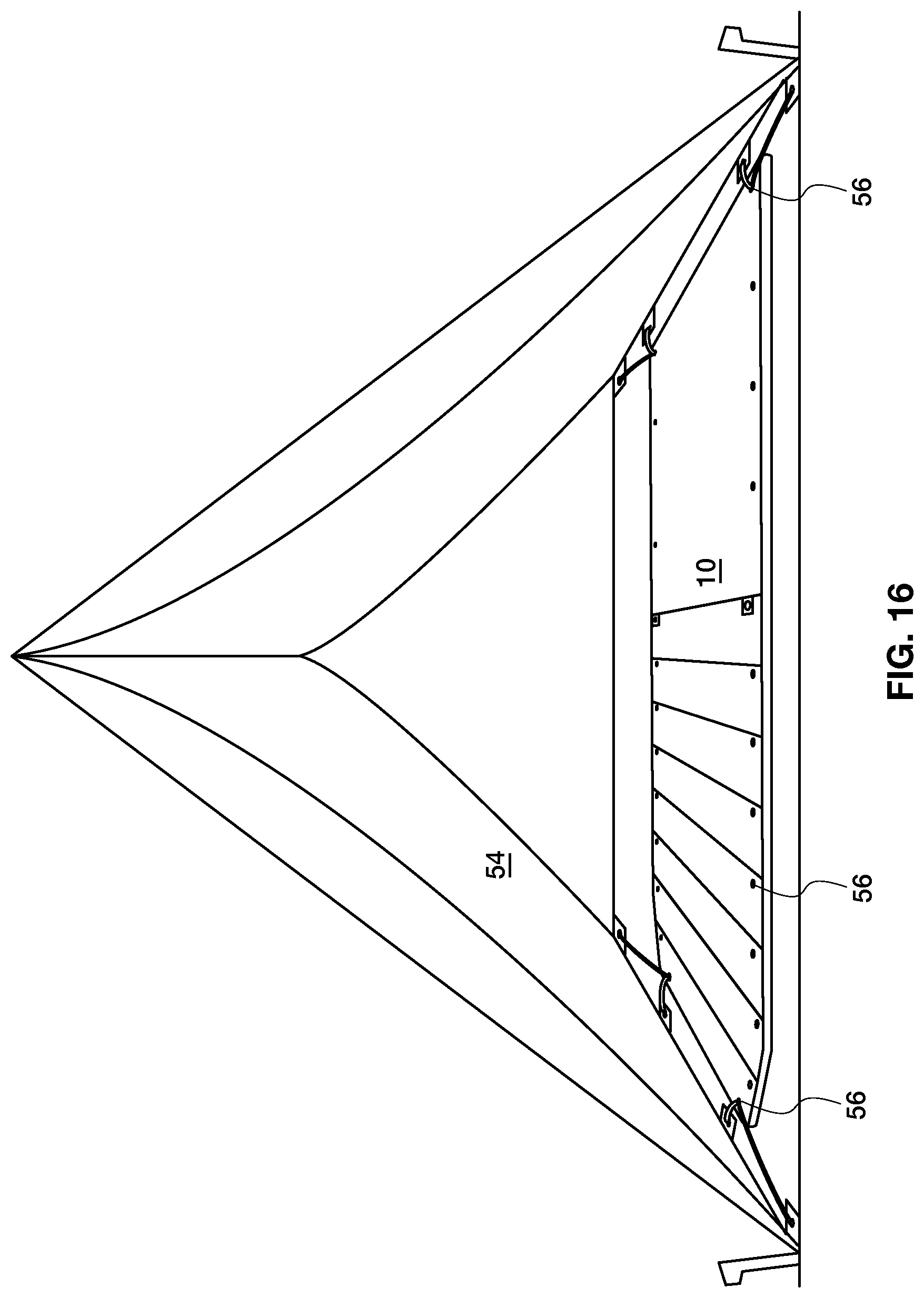 Patent US12599256 Figure 13 – Lightweight sleeping pad system having separable and dissimilar segments, and method of using