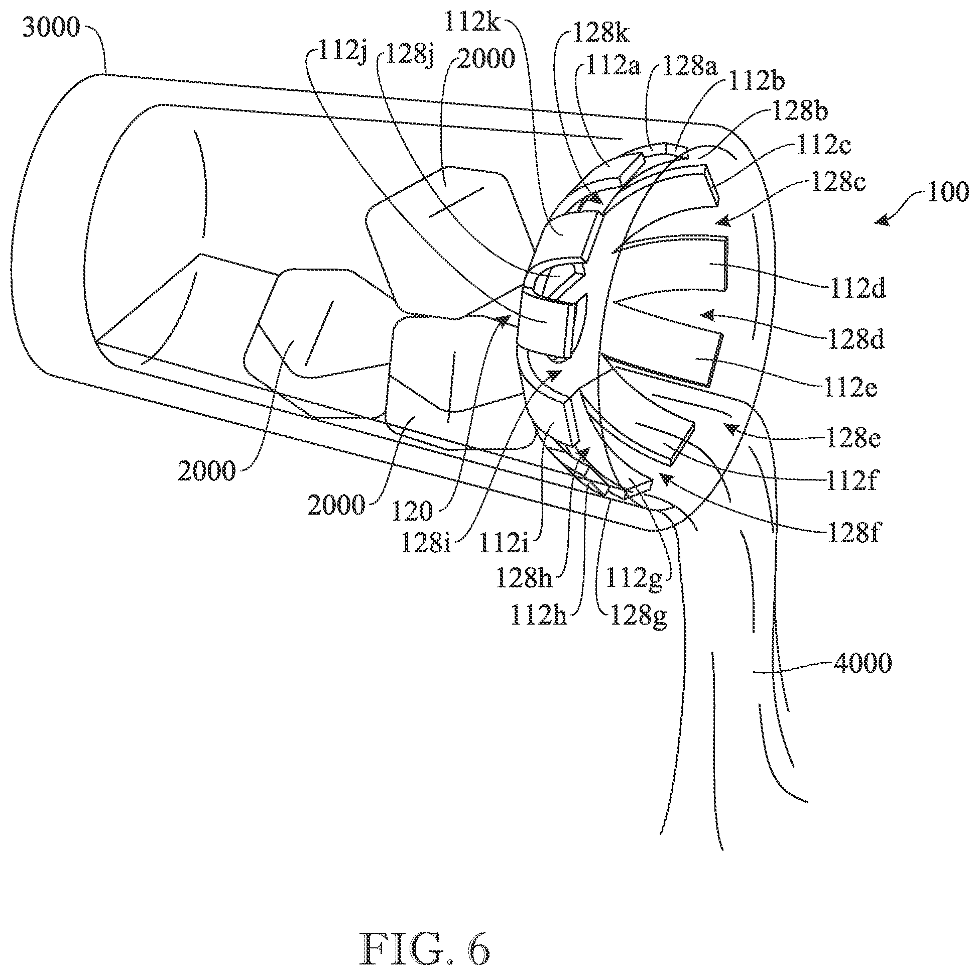 Patent US12599259 Figure 6 – Ice restraining device