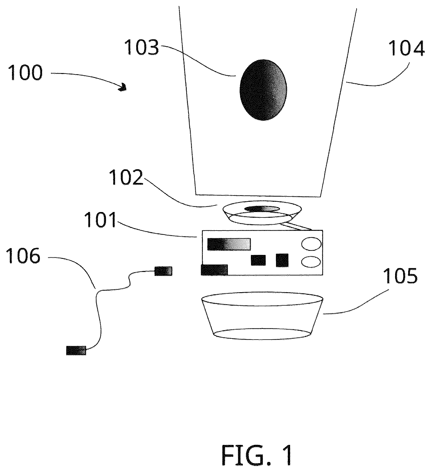 Patent US12599260 — Audio apparatus in drinkware — Figure 1