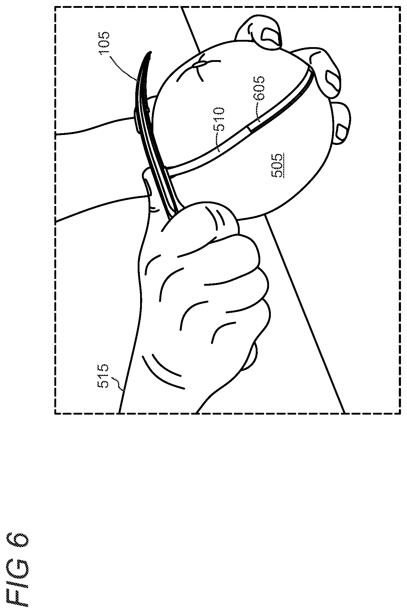 Patent US12599264 Figure 4 – Citrus peeler