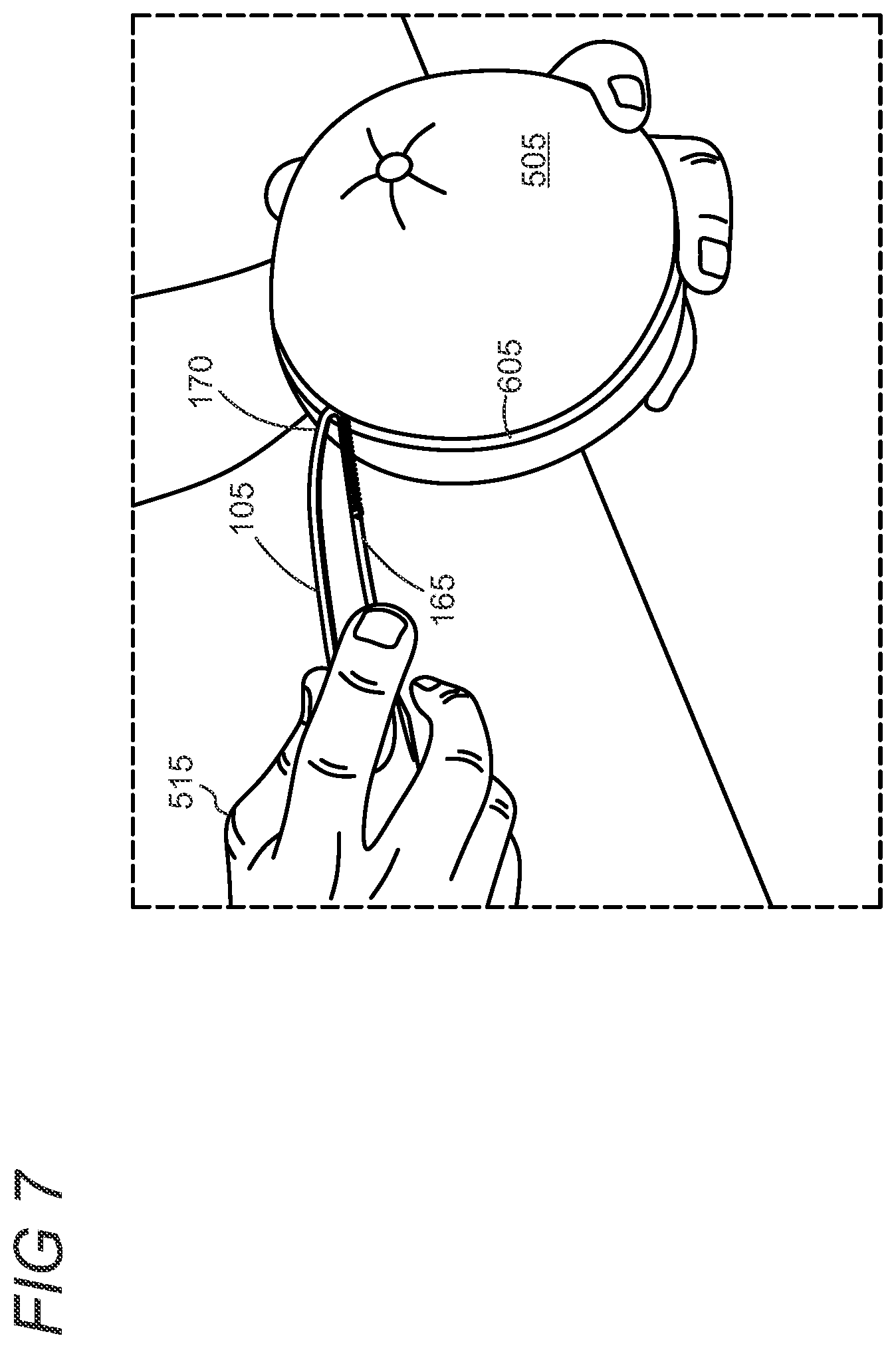Patent US12599264 Figure 5 – Citrus peeler