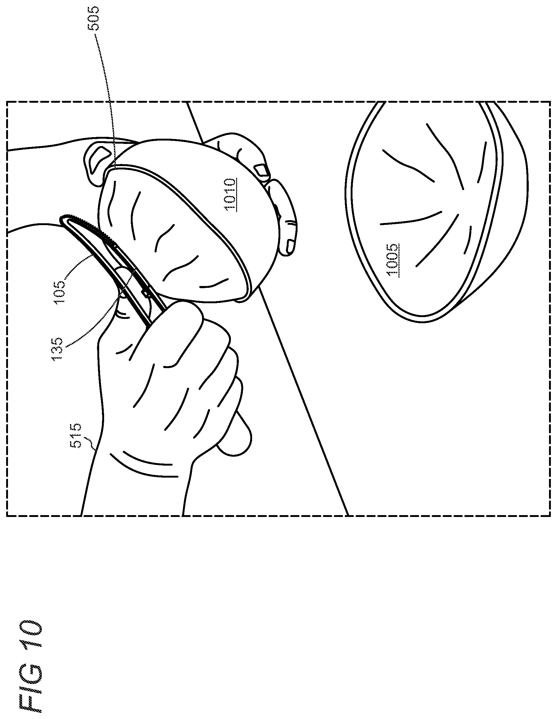Patent US12599264 Figure 8 – Citrus peeler