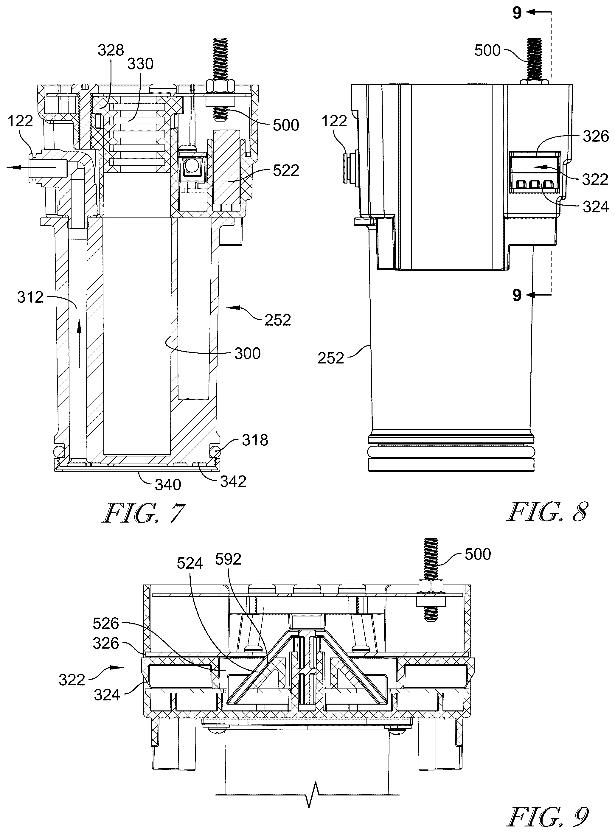 Patent US12599266 Figure 6 – Axially operable brewing system