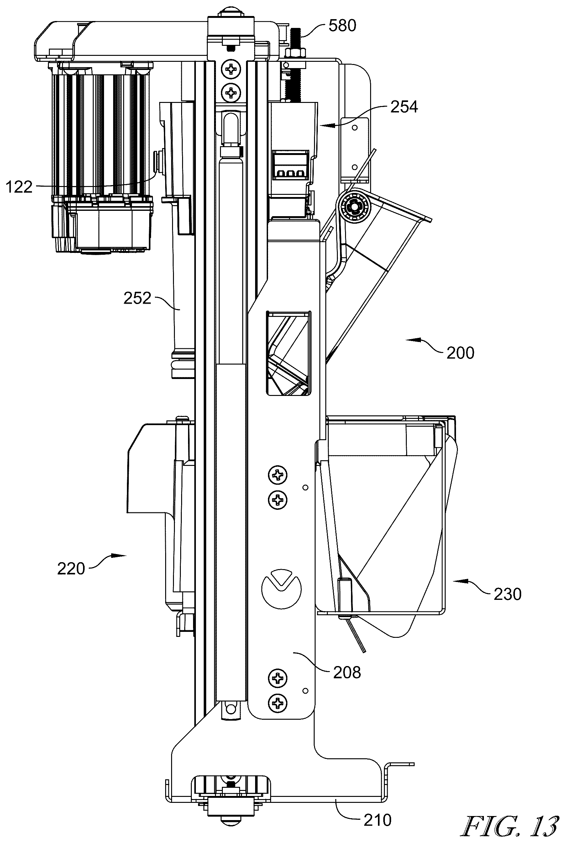 Patent US12599266 Figure 10 – Axially operable brewing system