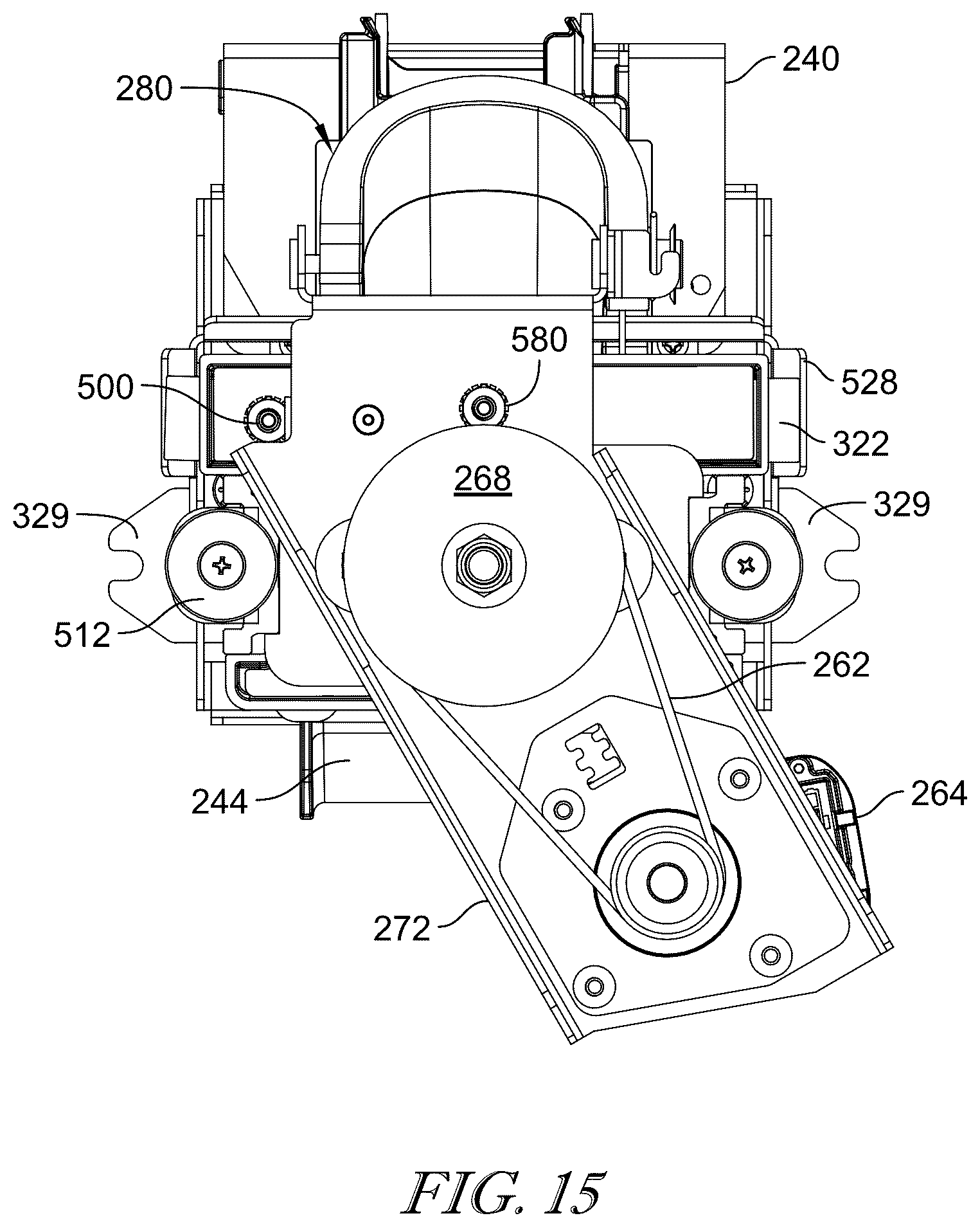 Patent US12599266 Figure 12 – Axially operable brewing system