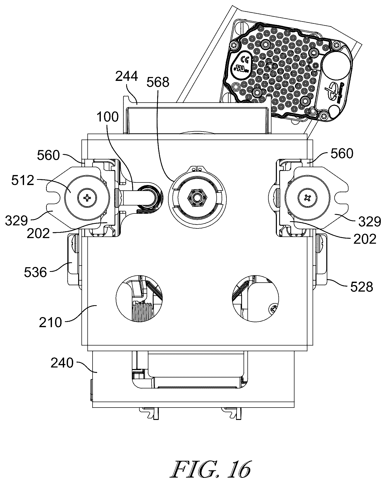 Patent US12599266 Figure 13 – Axially operable brewing system