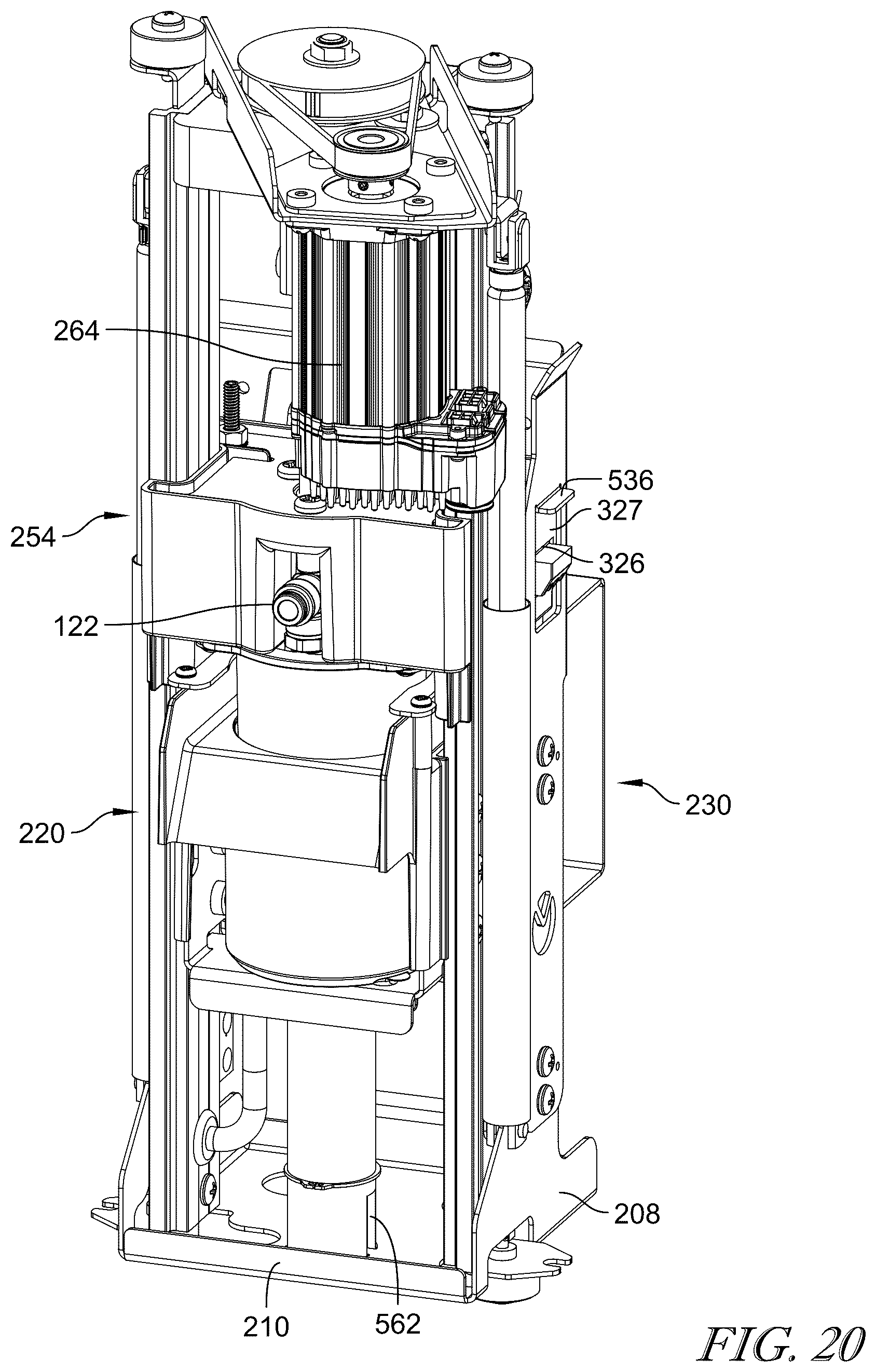Patent US12599266 Figure 17 – Axially operable brewing system