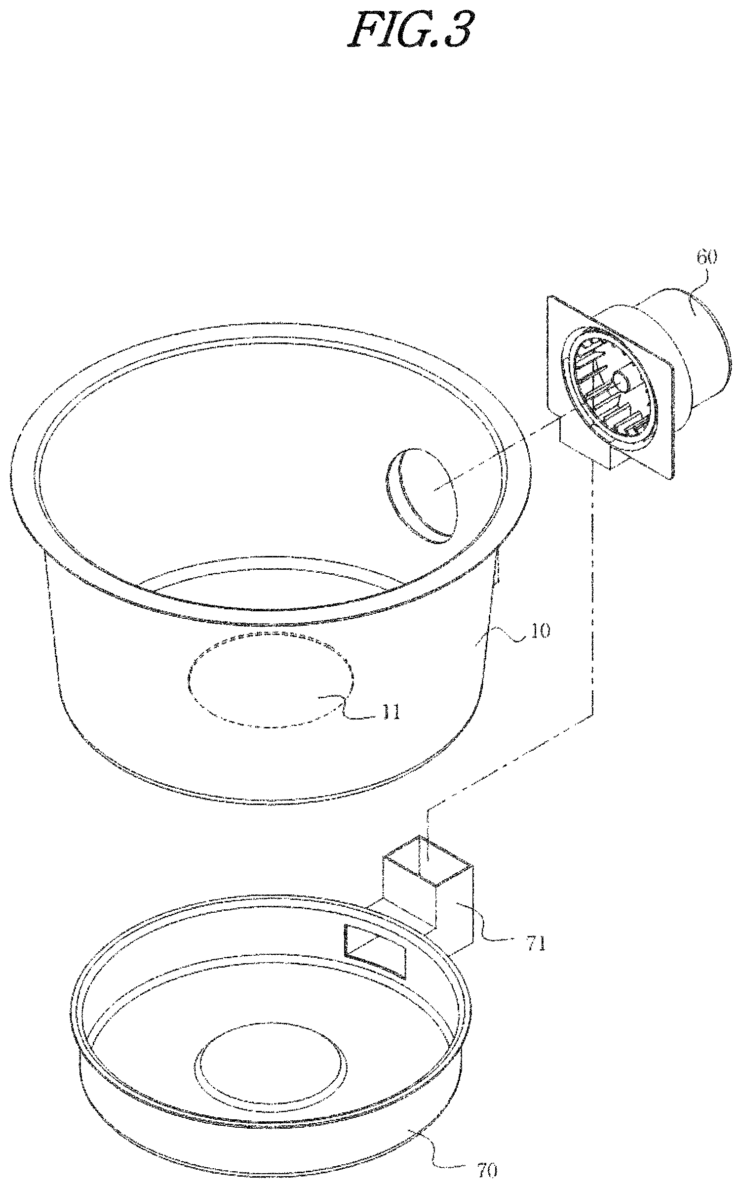 Patent US12599267 Figure 3 – Air circulating roaster