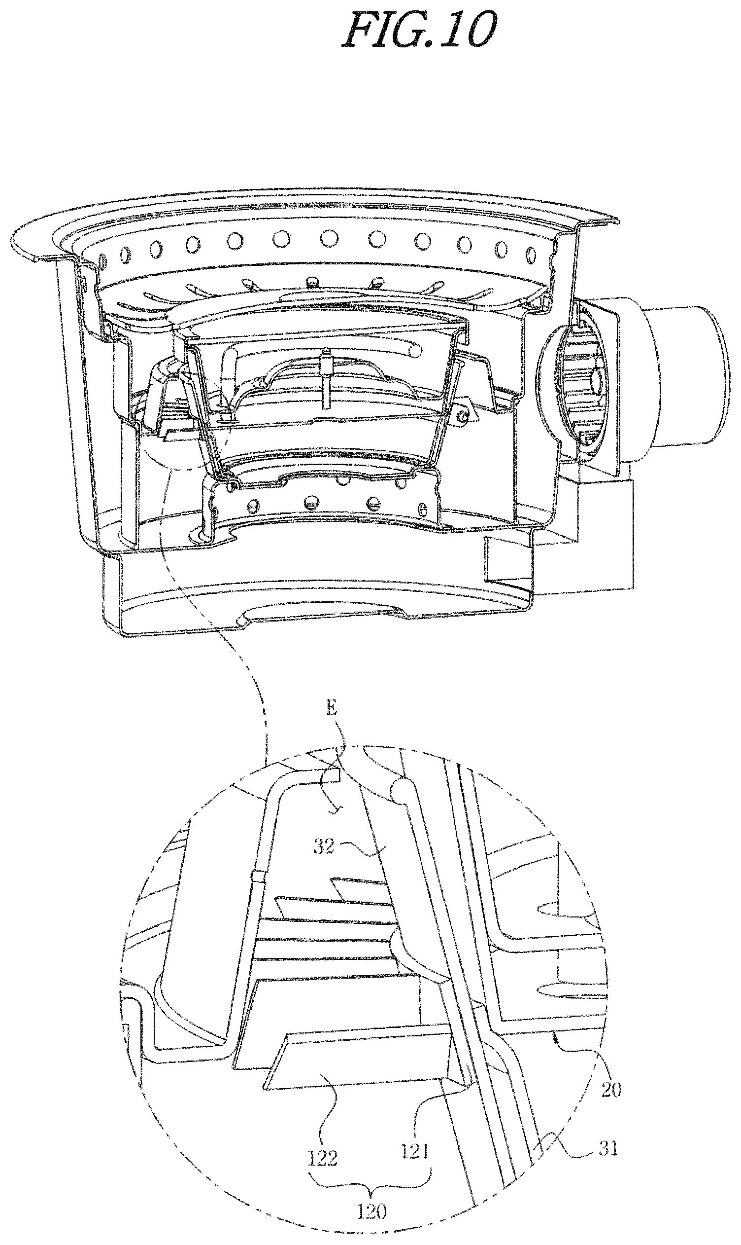 Patent US12599267 Figure 10 – Air circulating roaster